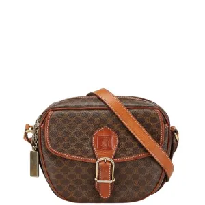 Celine Macadam Pvc Leather Shoulder Bag (Pre-Owned)