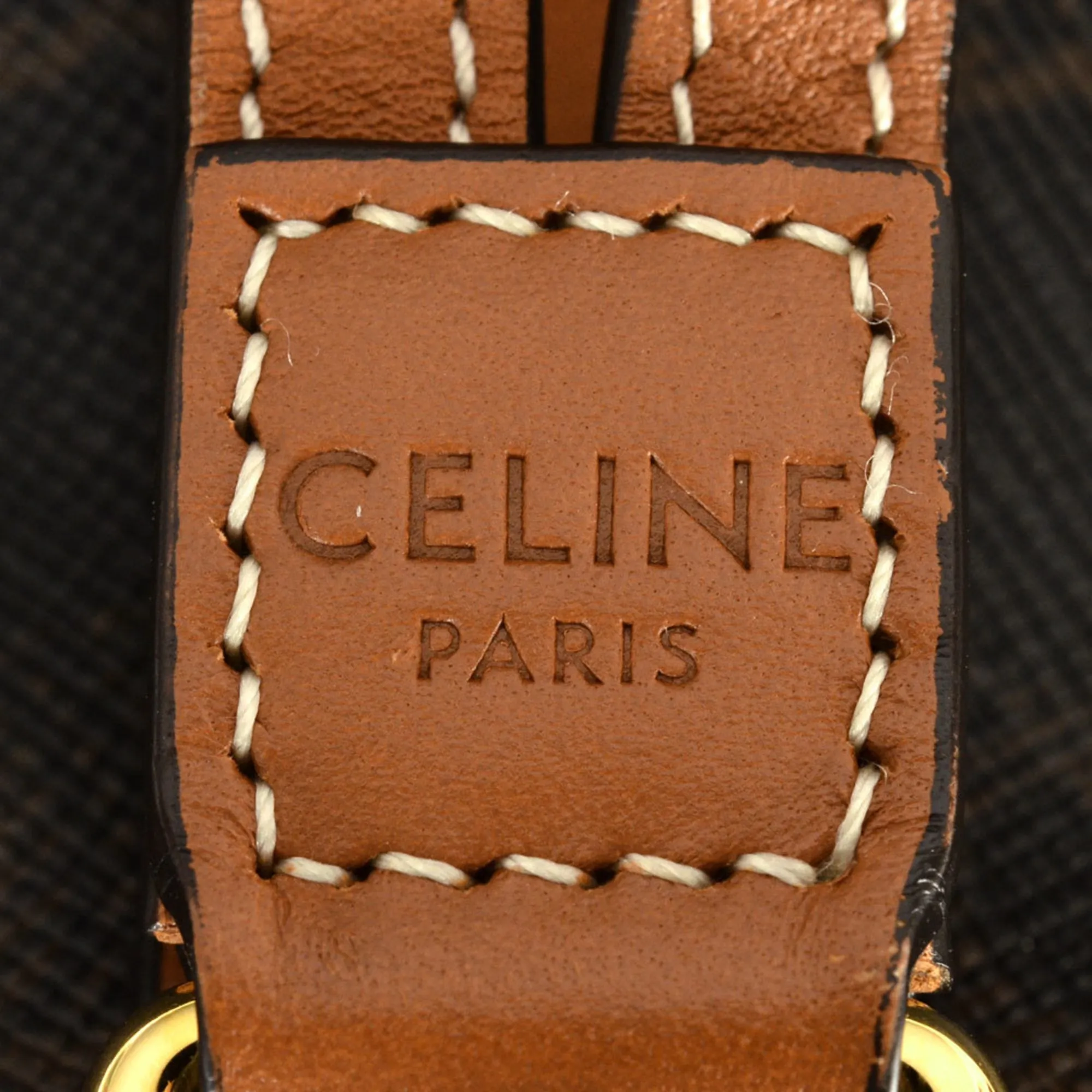 Celine Pvc Leather Shoulder Bag (Pre-Owned)