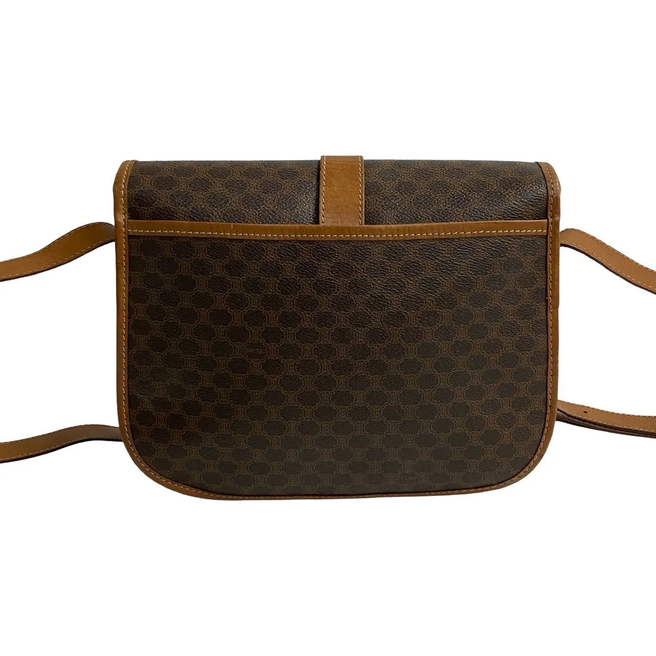 CELINE Shoulder Bag leather Brown