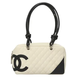 Chanel Cambon Leather Shoulder Bag (Pre-Owned)