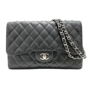 Chanel Grained Calfskin Shoulder Bag (Pre-Owned)