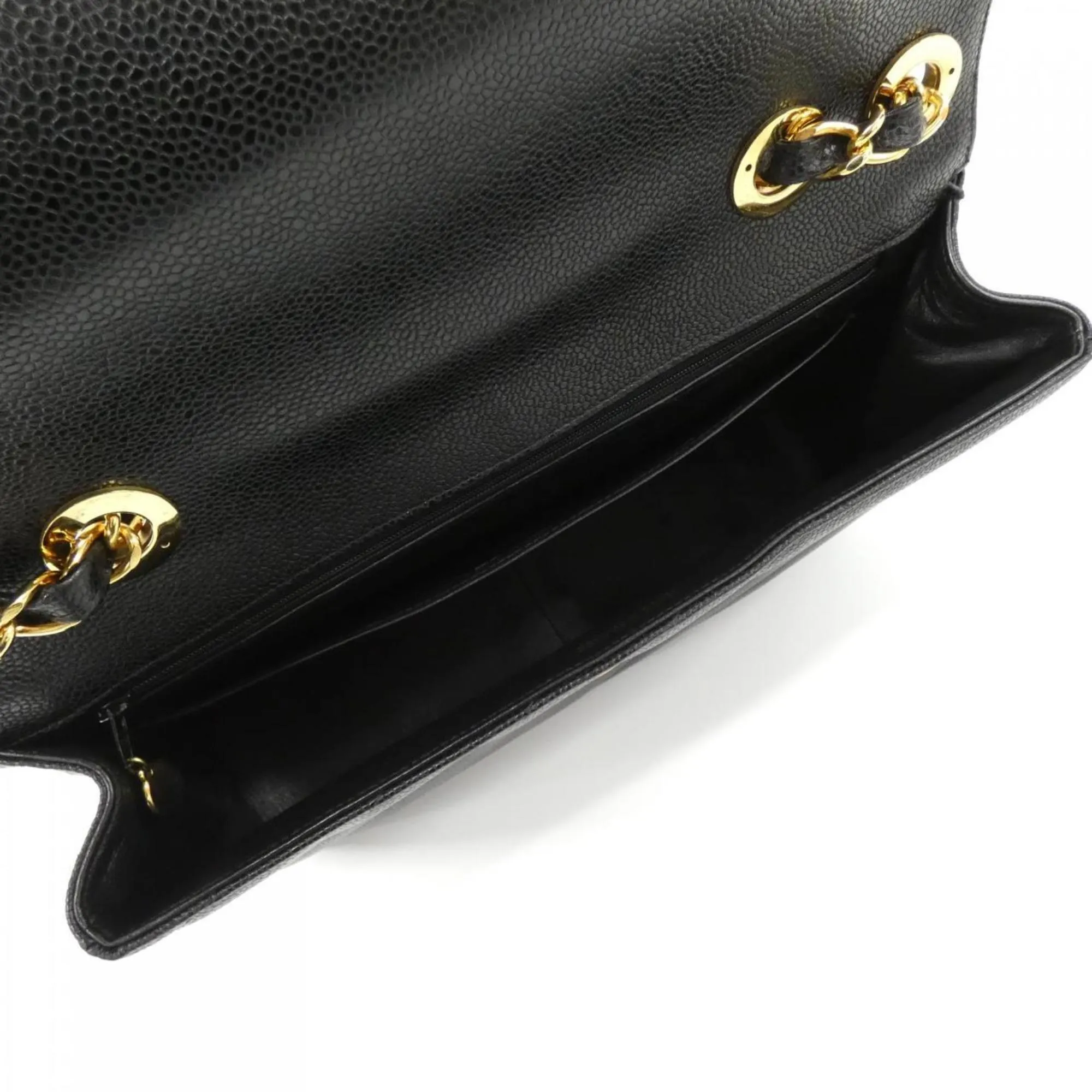 Chanel Grained Calfskin Shoulder Bag (Pre-Owned)