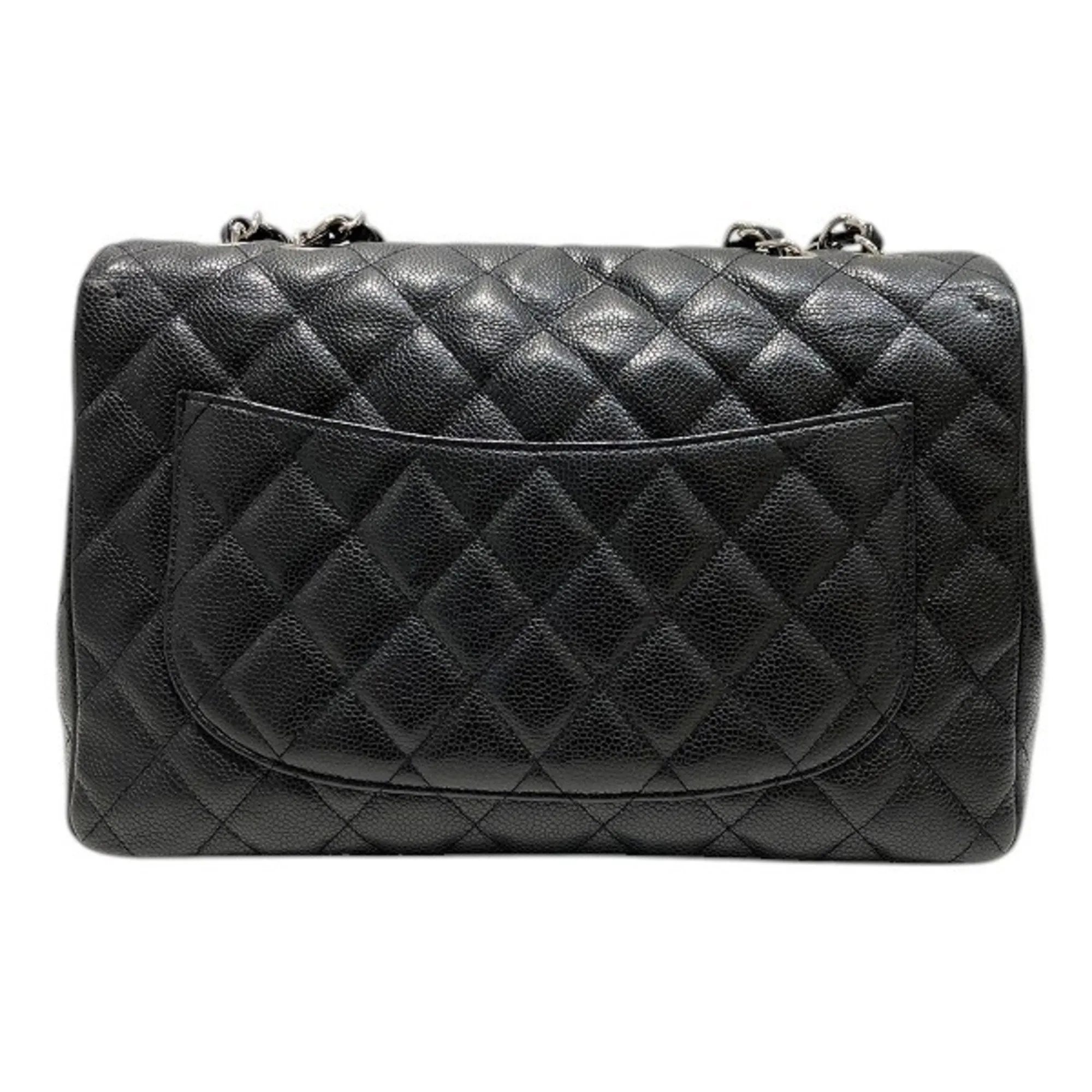 Chanel Grained Calfskin Shoulder Bag (Pre-Owned)