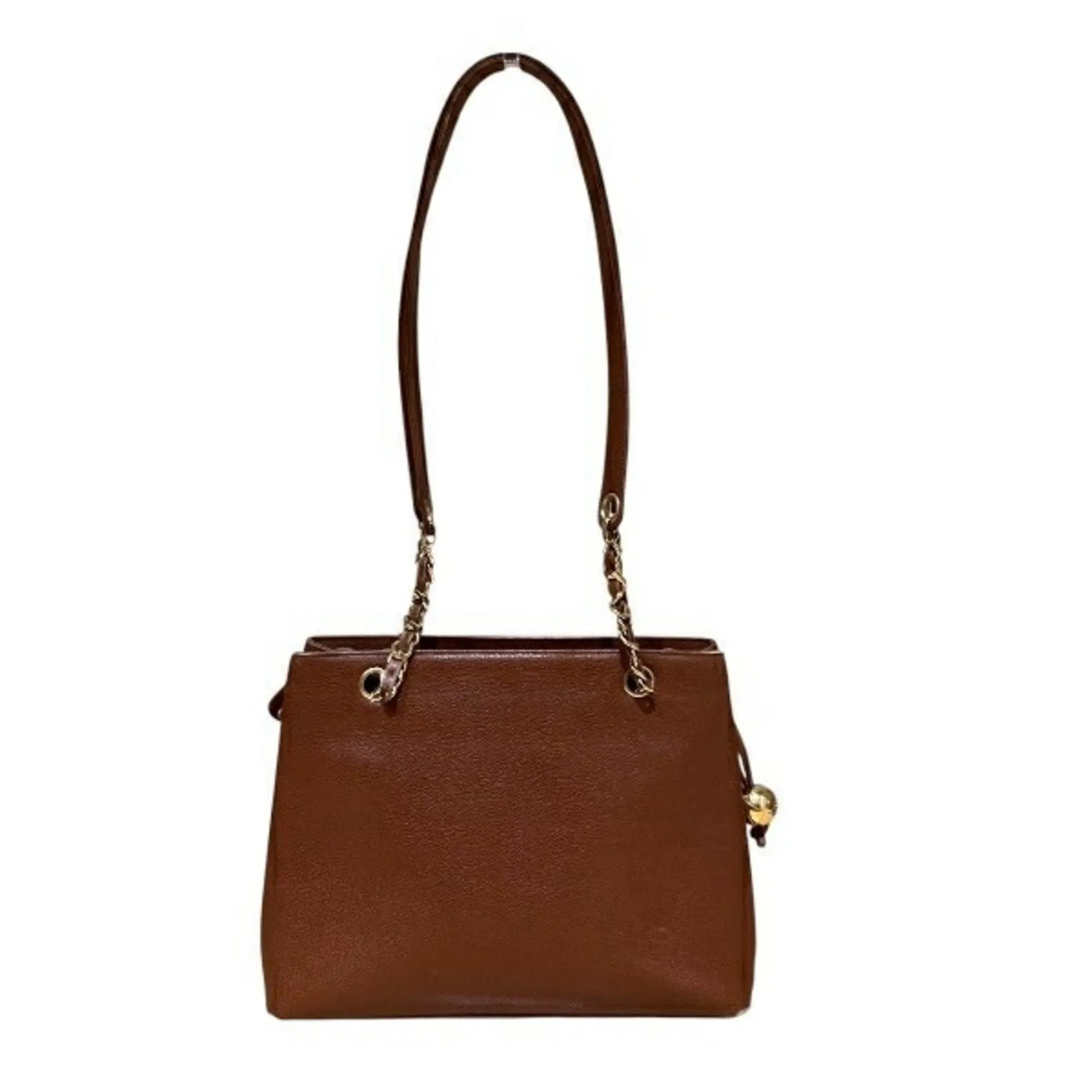 Chanel Grained Calfskin Shoulder Bag (Pre-Owned)