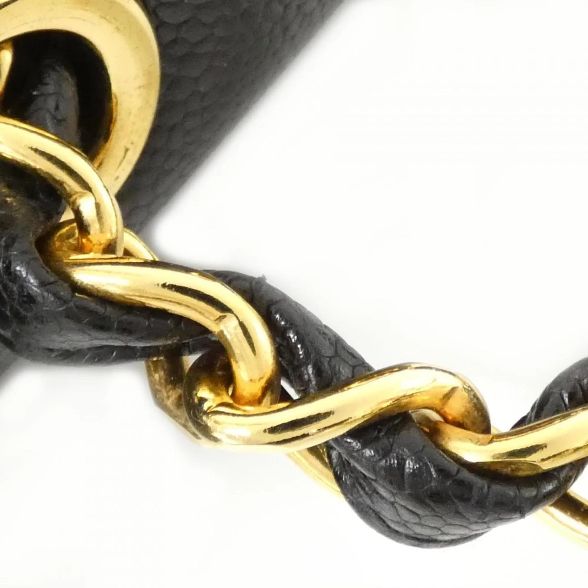 Chanel Grained Calfskin Shoulder Bag (Pre-Owned)