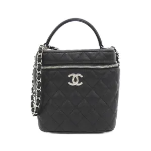 Chanel Grained Calfskin Shoulder Bag (Pre-Owned)
