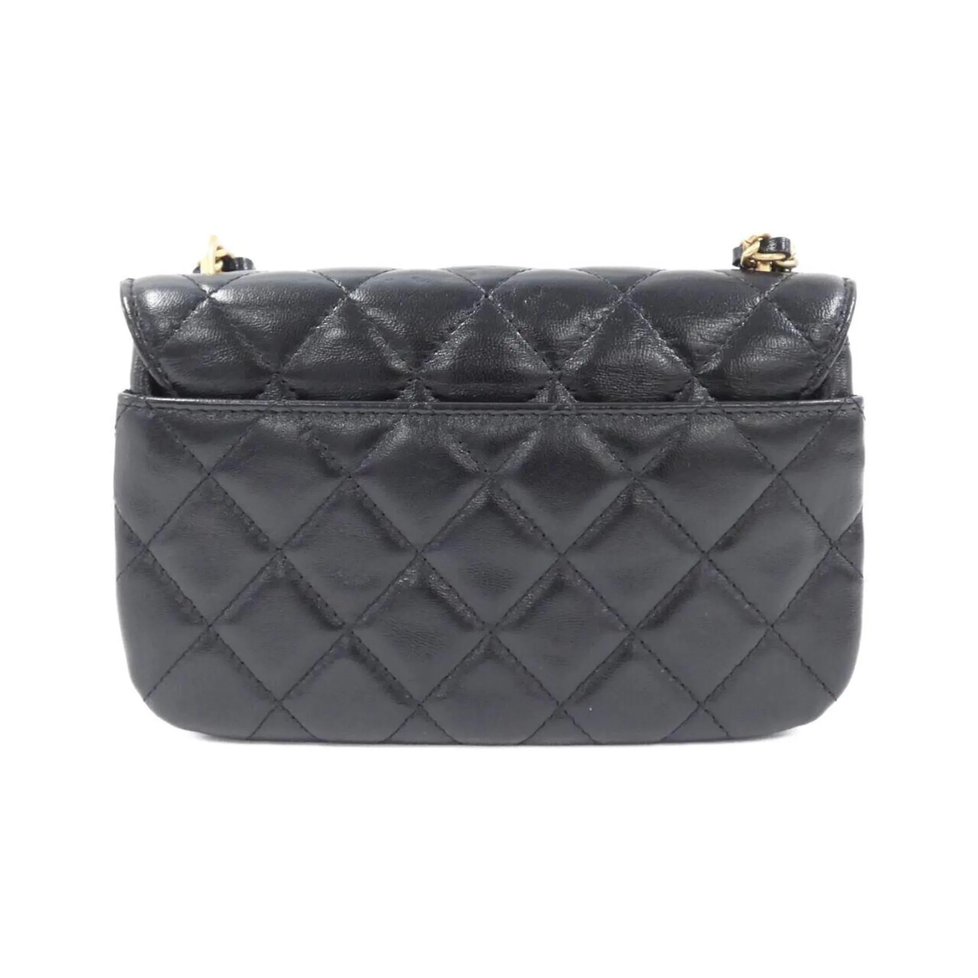 Chanel Leather Shoulder Bag (Pre-Owned)