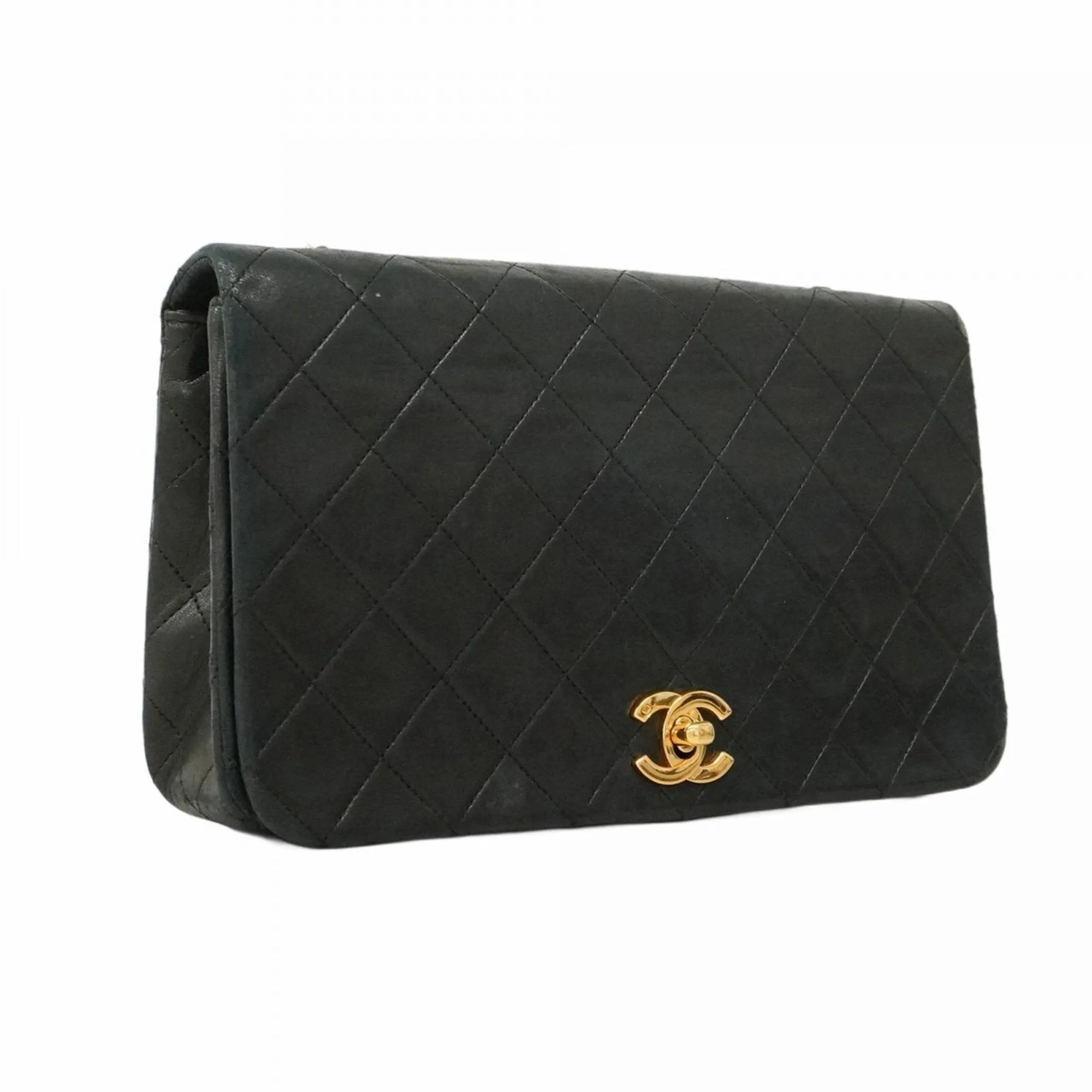 Chanel Leather Shoulder Bag (Pre-Owned)