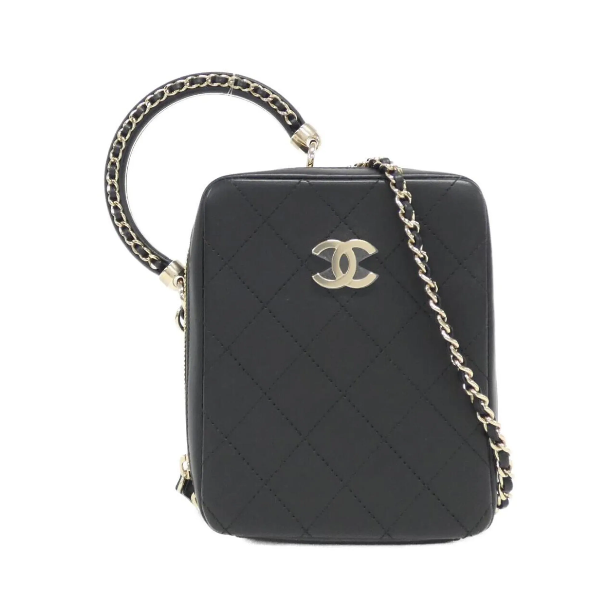 Chanel Leather Shoulder Bag (Pre-Owned)