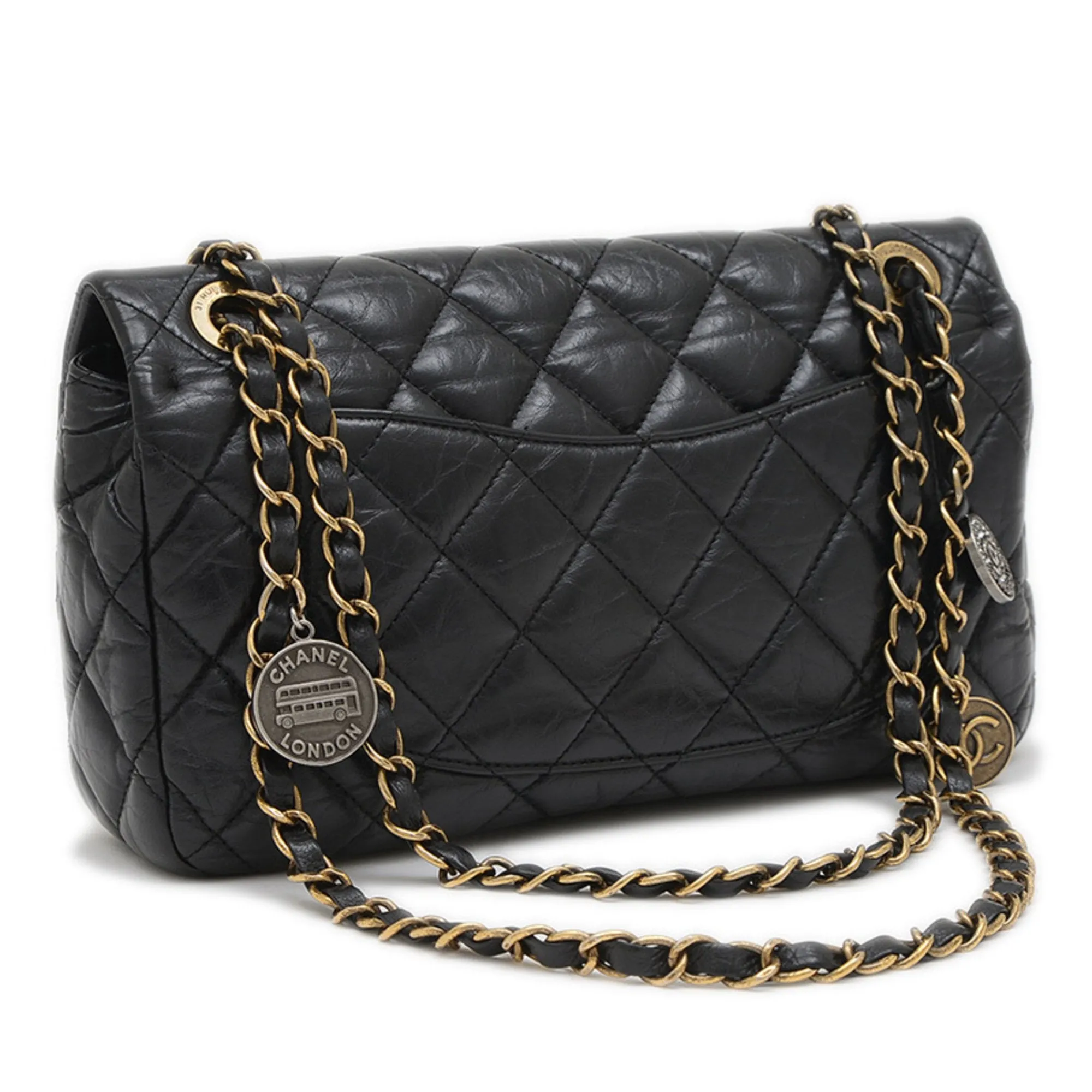 Chanel Leather Shoulder Bag (Pre-Owned)
