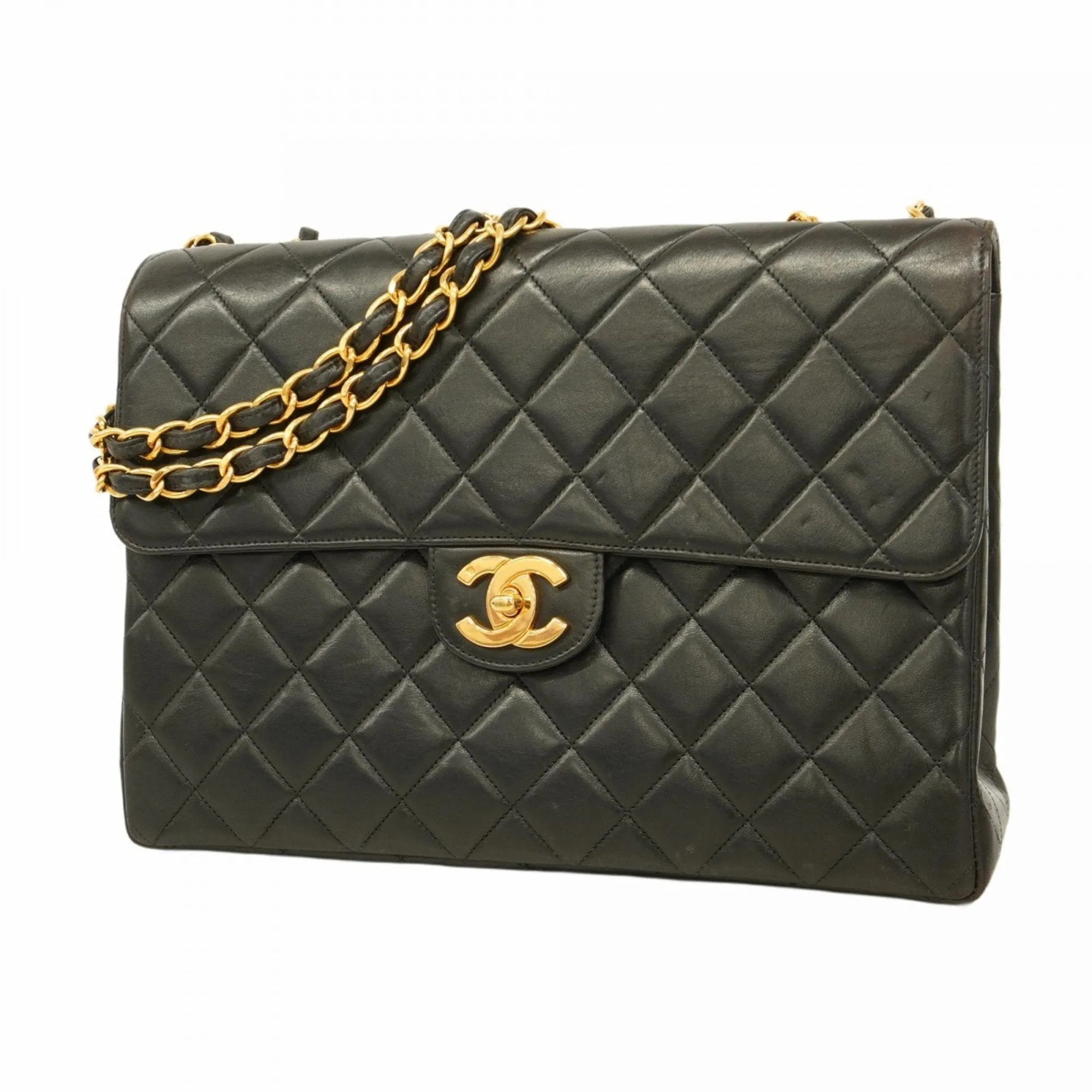 Chanel Leather Shoulder Bag (Pre-Owned)