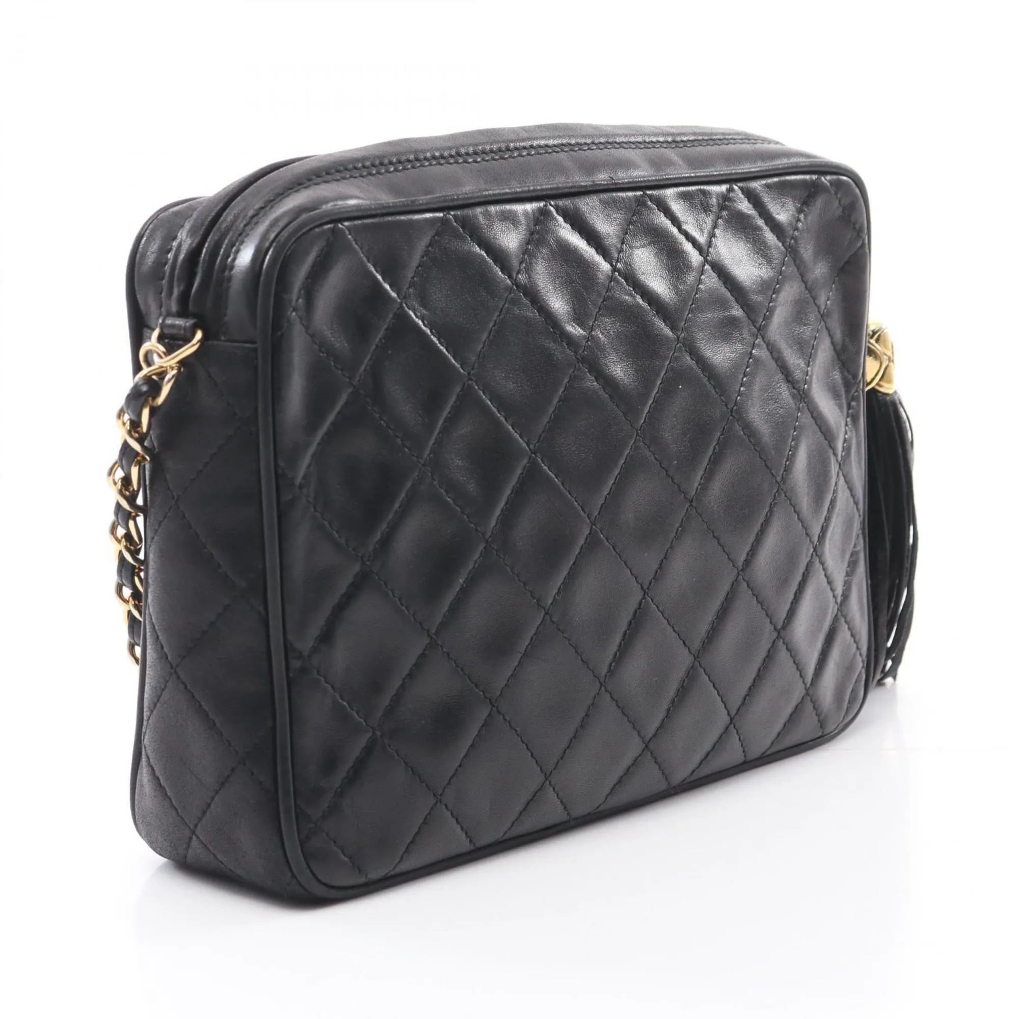 Chanel Leather Shoulder Bag (Pre-Owned)