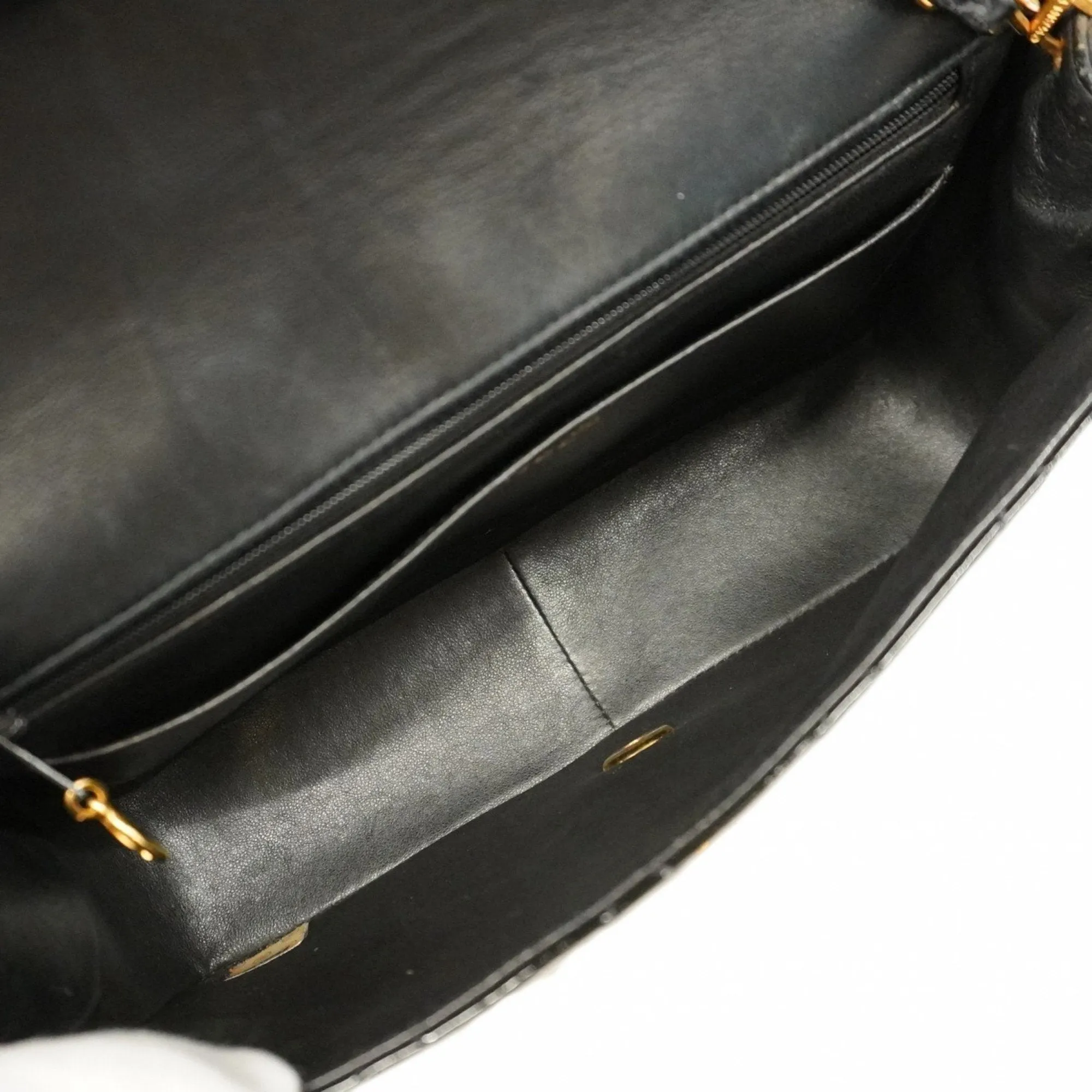 Chanel Patent Leather Shoulder Bag (Pre-Owned)