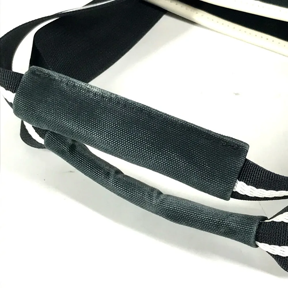 CHANEL Shoulder Bag canvas black Tennis Sports CC COCO Mark