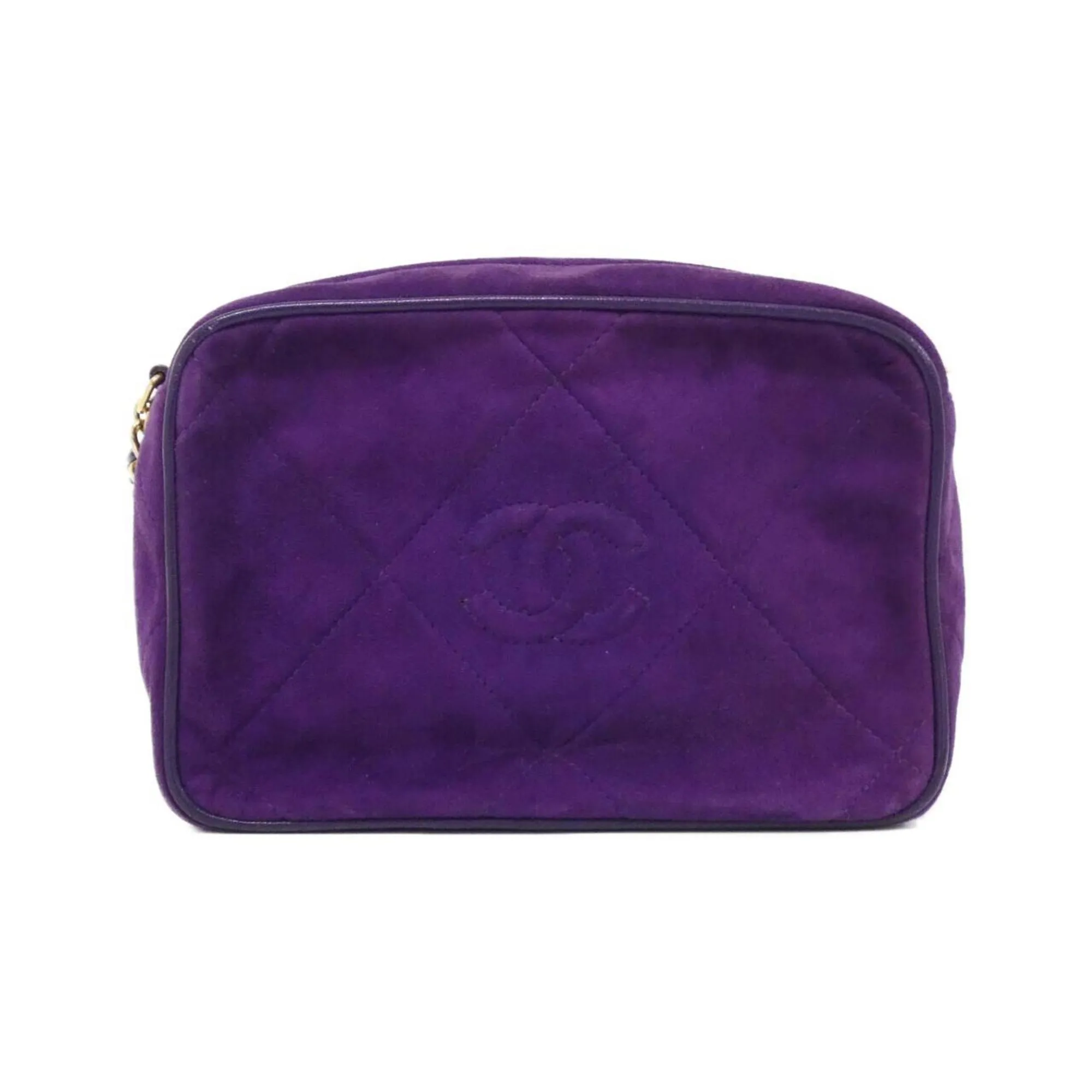 Chanel Suede Shoulder Bag (Pre-Owned)