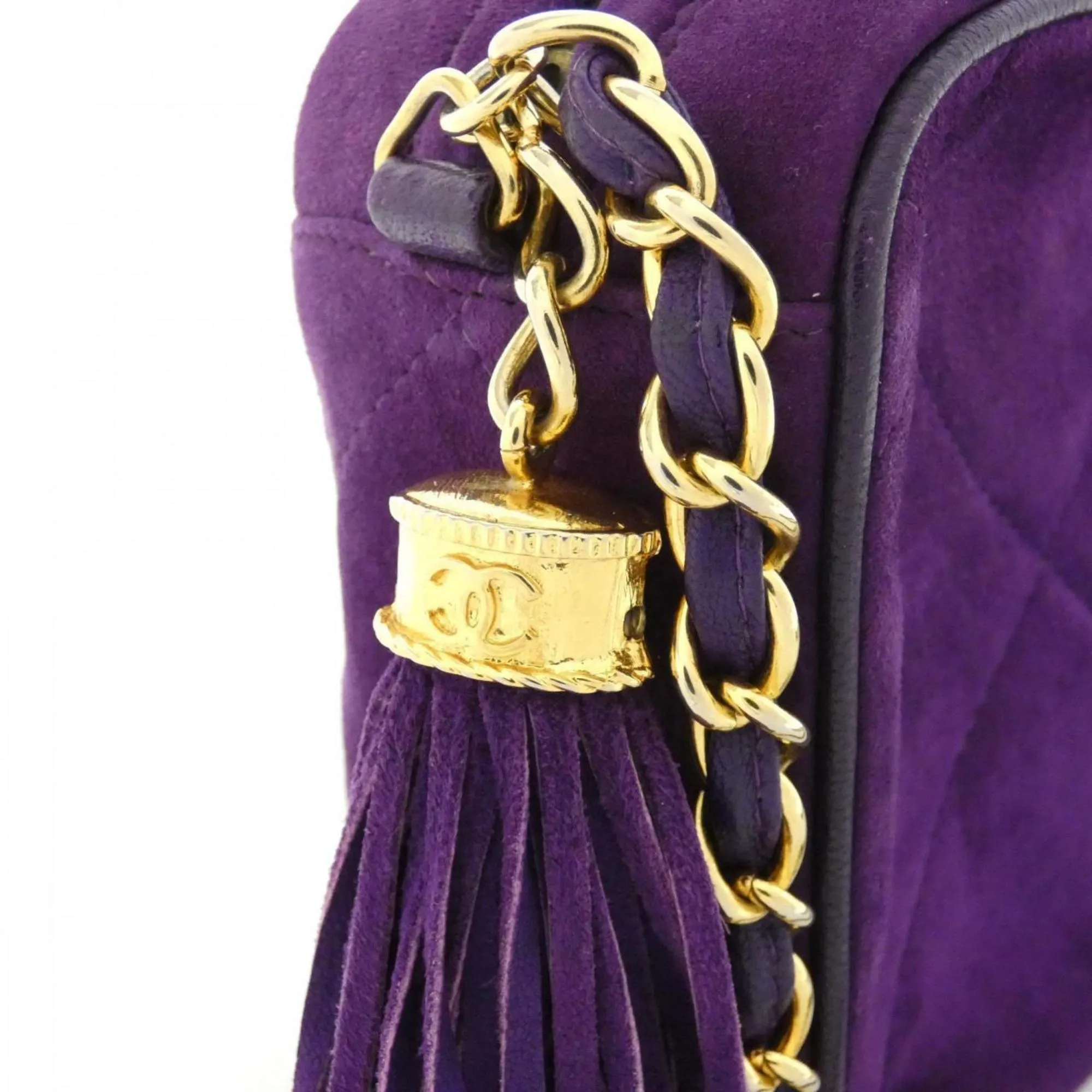 Chanel Suede Shoulder Bag (Pre-Owned)