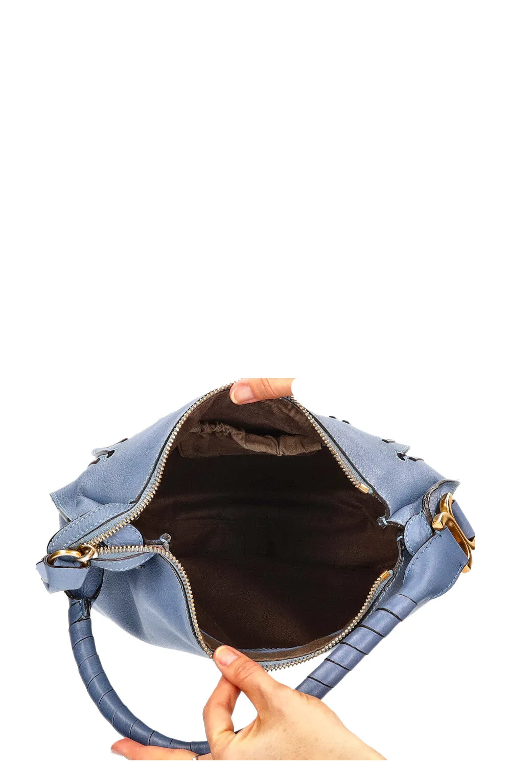 CHLO?? Marcie Shoulder Bag Blue