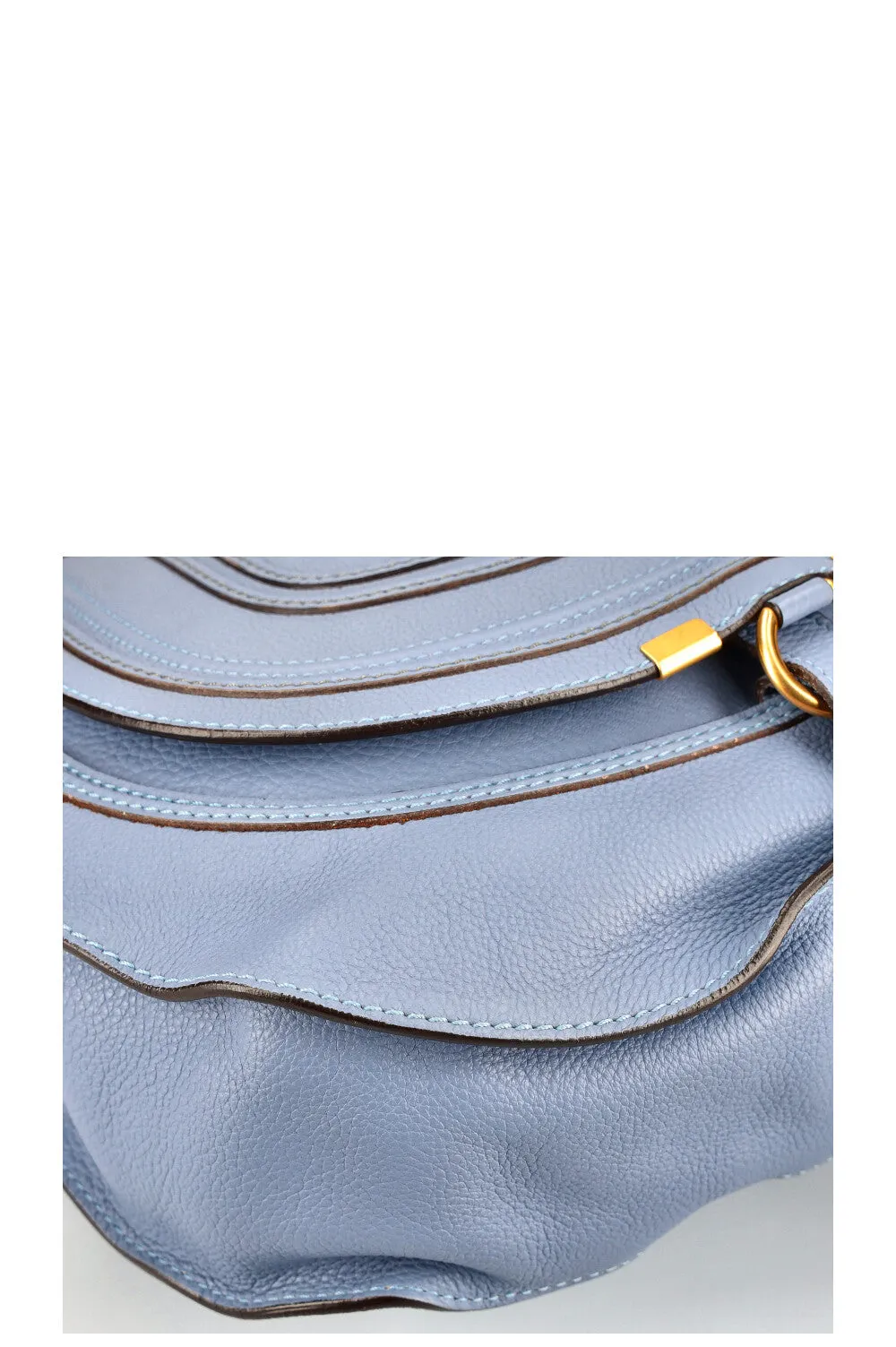 CHLO?? Marcie Shoulder Bag Blue