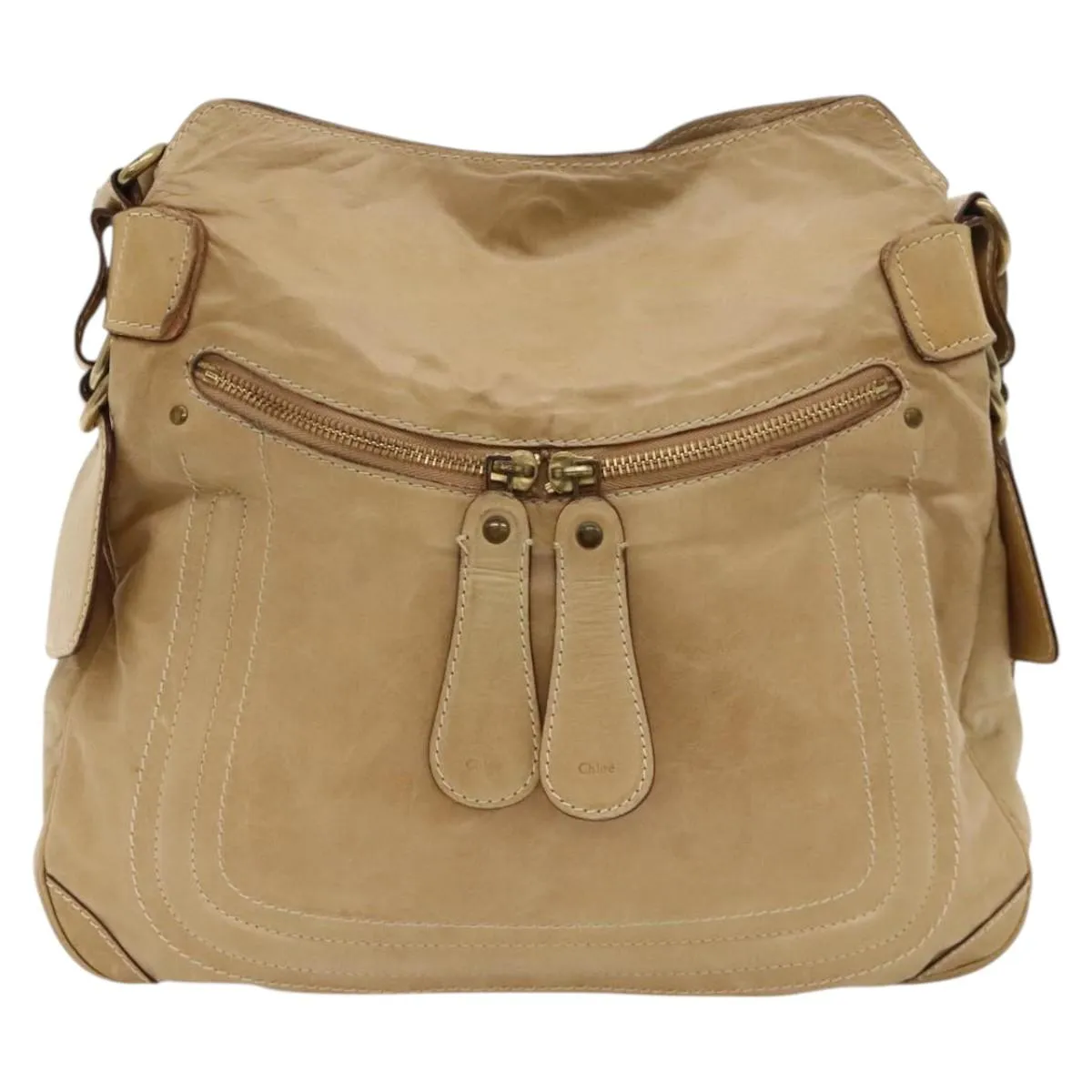 Chlo Signature Leather Shoulder Bag (Pre-Owned)