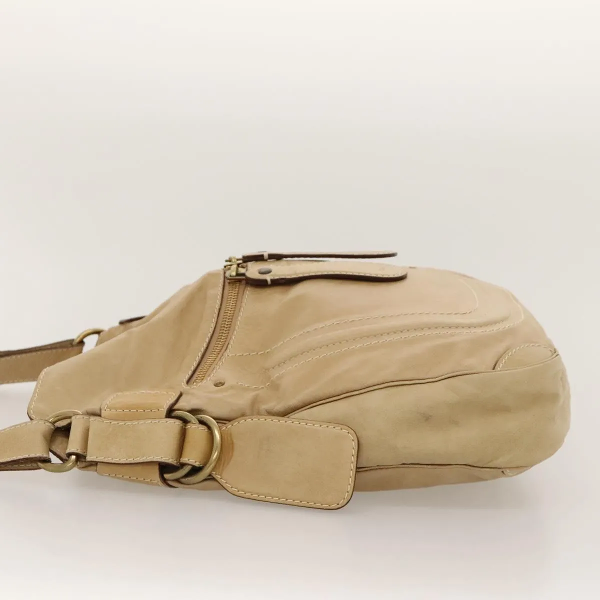 Chlo Signature Leather Shoulder Bag (Pre-Owned)