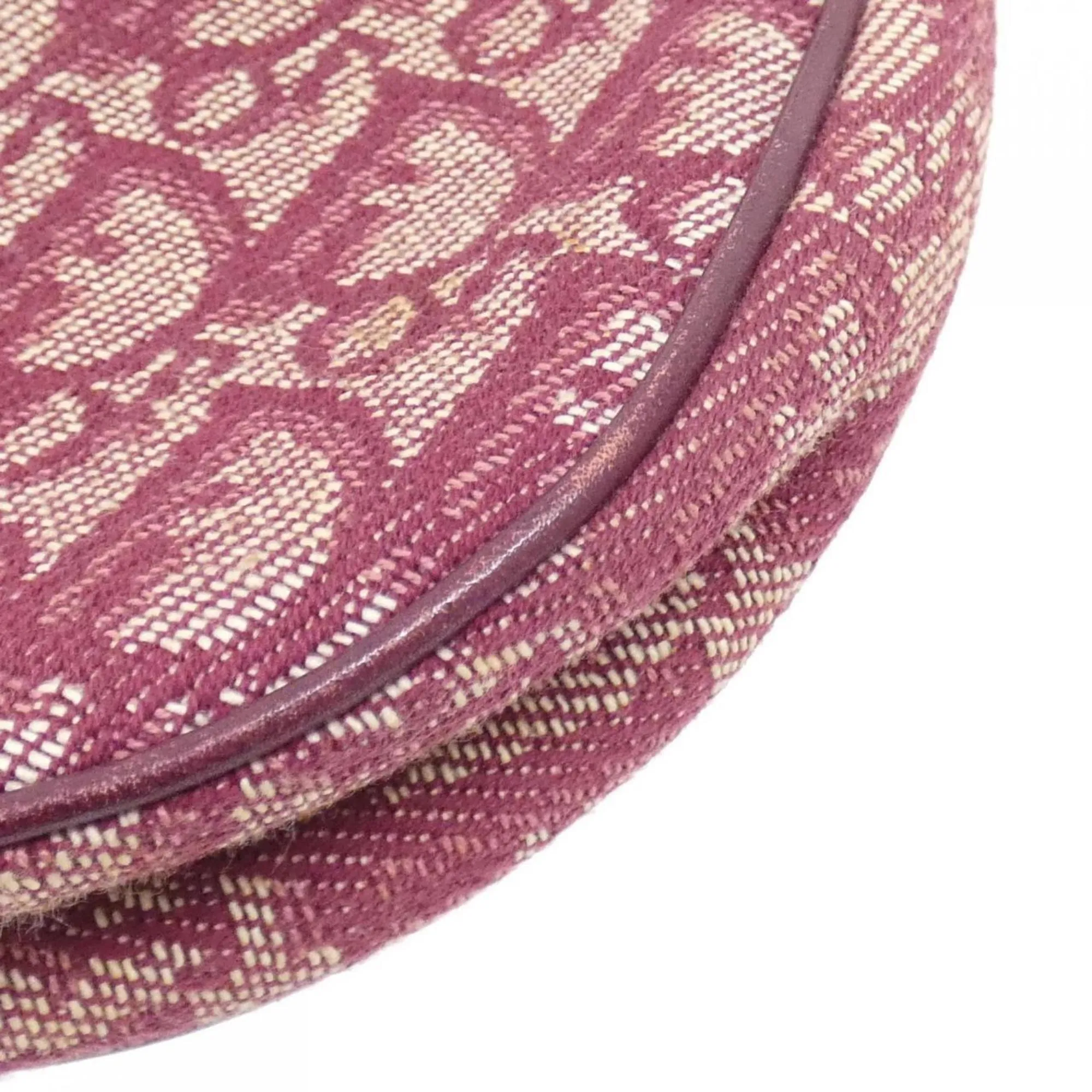 Christian Dior Canvas Shoulder Bag (Pre-Owned)