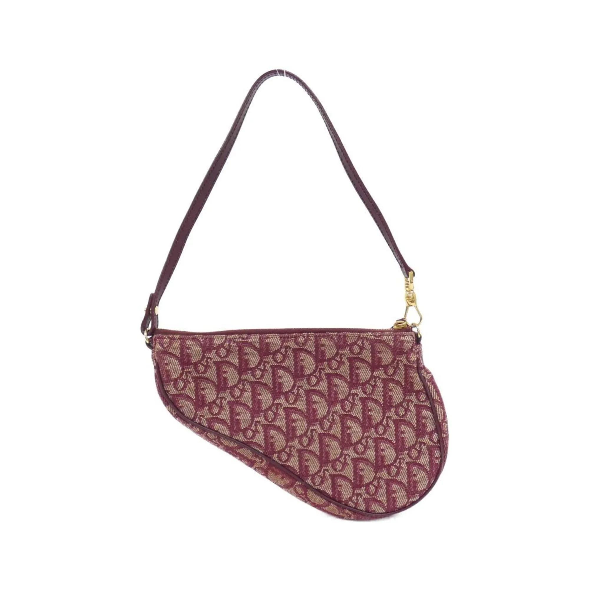 Christian Dior Canvas Shoulder Bag (Pre-Owned)