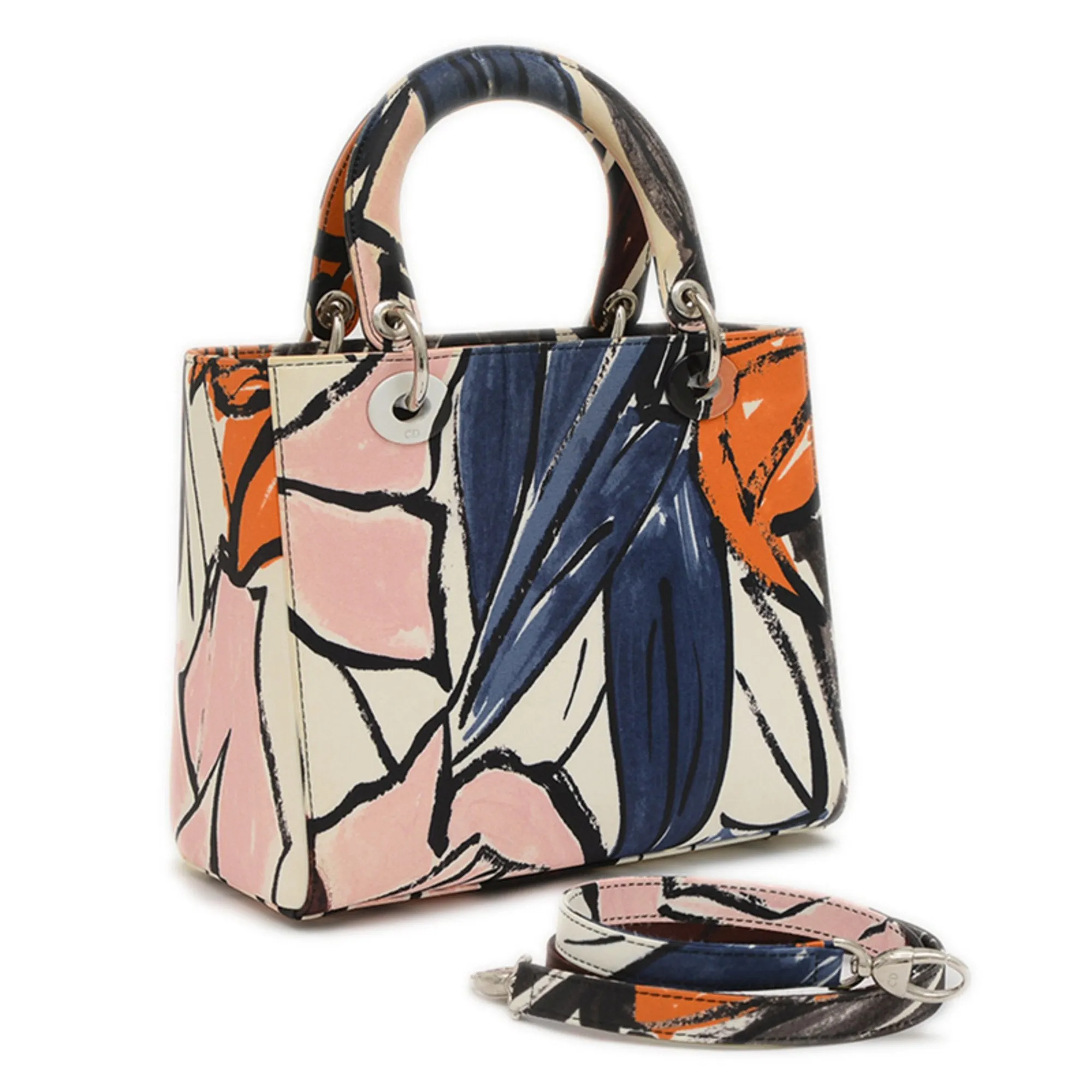 Christian Dior Canvas Shoulder Bag Tote Bag (Pre-Owned)