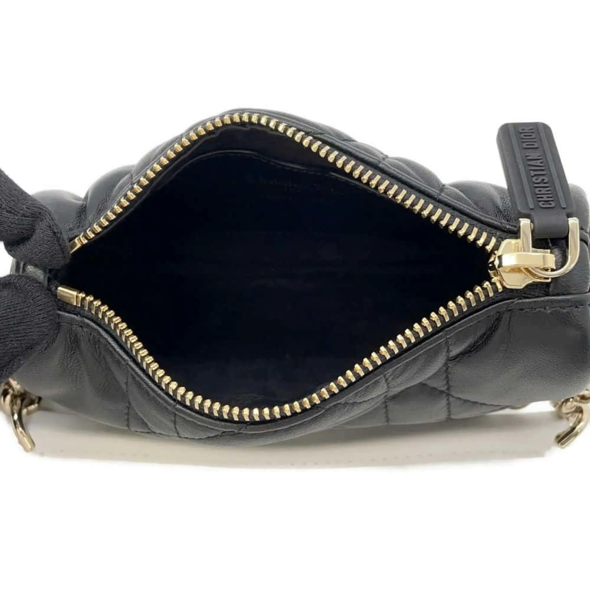 Christian Dior  Leather Handbag Shoulder Bag (Pre-Owned)