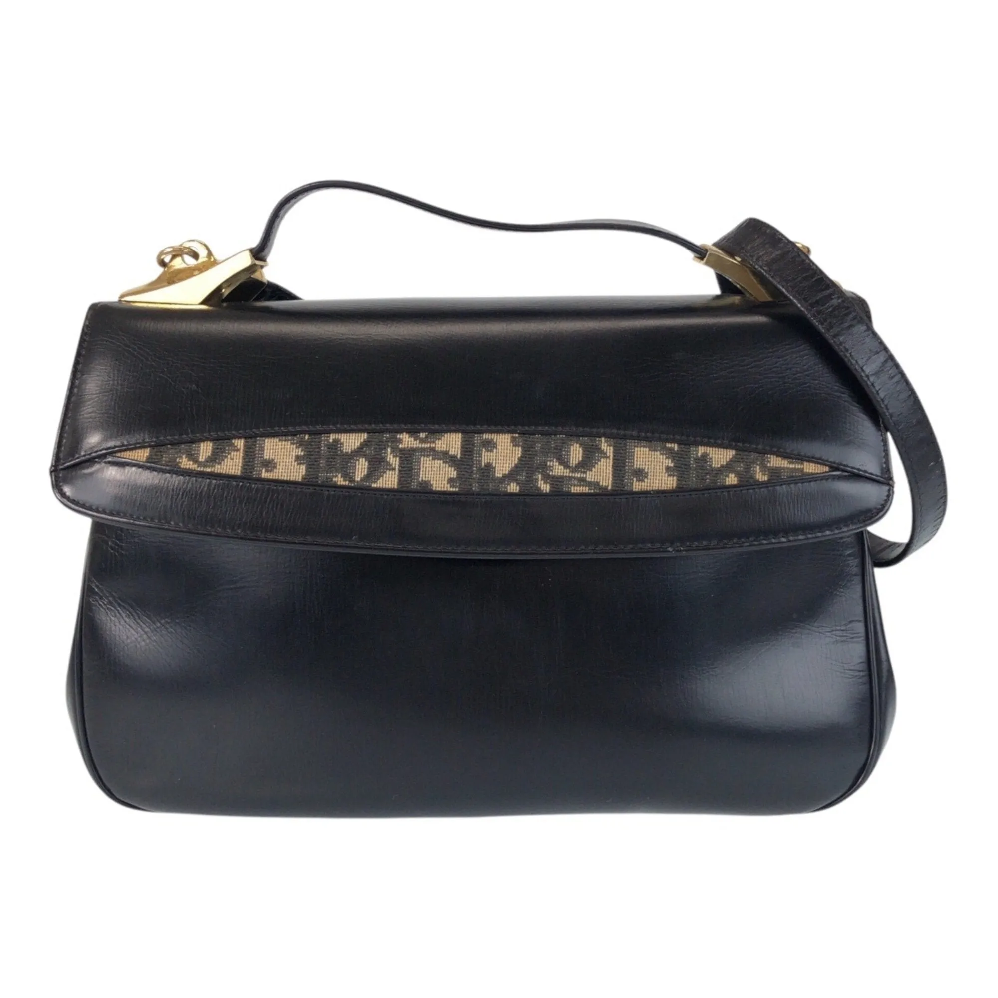 Christian Dior Leather Handbag Shoulder Bag (Pre-Owned)