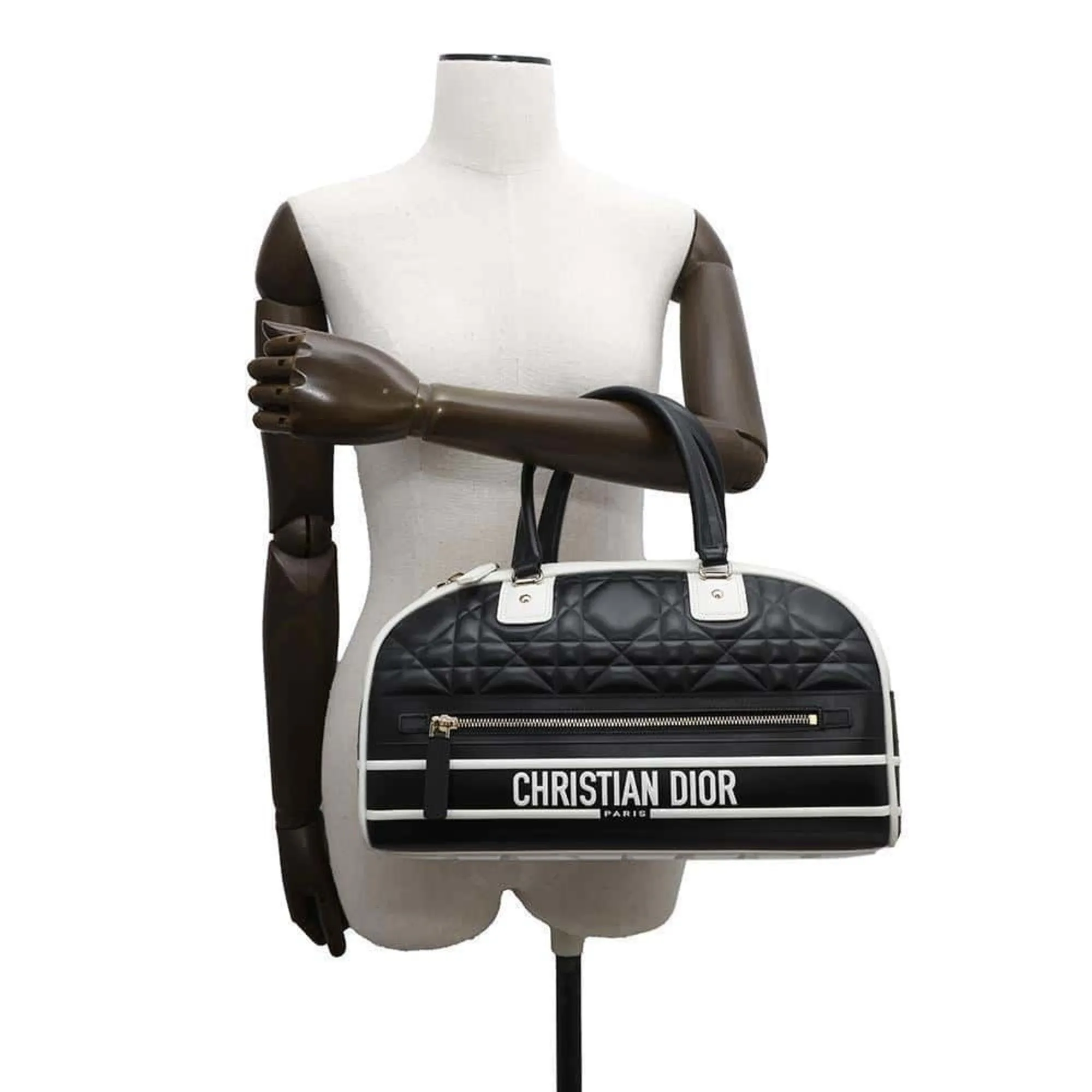 Christian Dior  Leather Handbag Shoulder Bag (Pre-Owned)