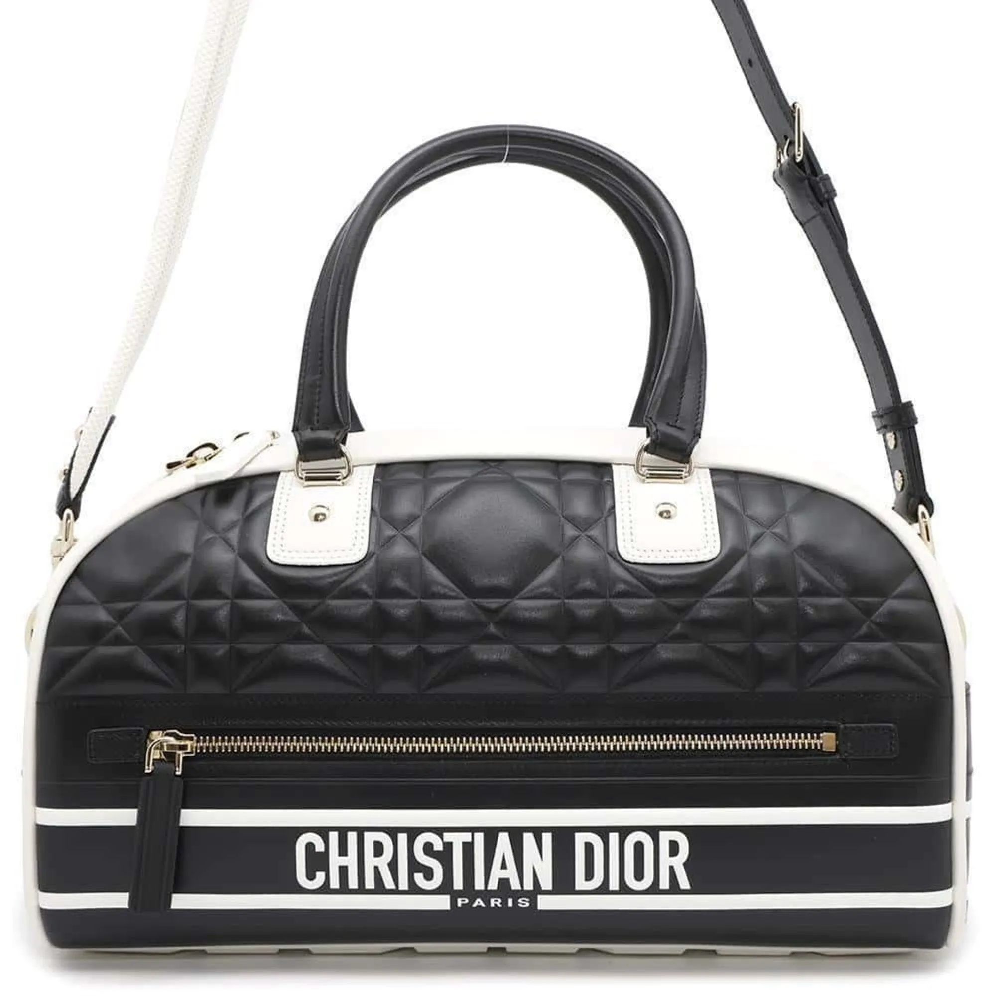 Christian Dior  Leather Handbag Shoulder Bag (Pre-Owned)
