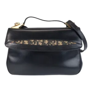 Christian Dior Leather Handbag Shoulder Bag (Pre-Owned)