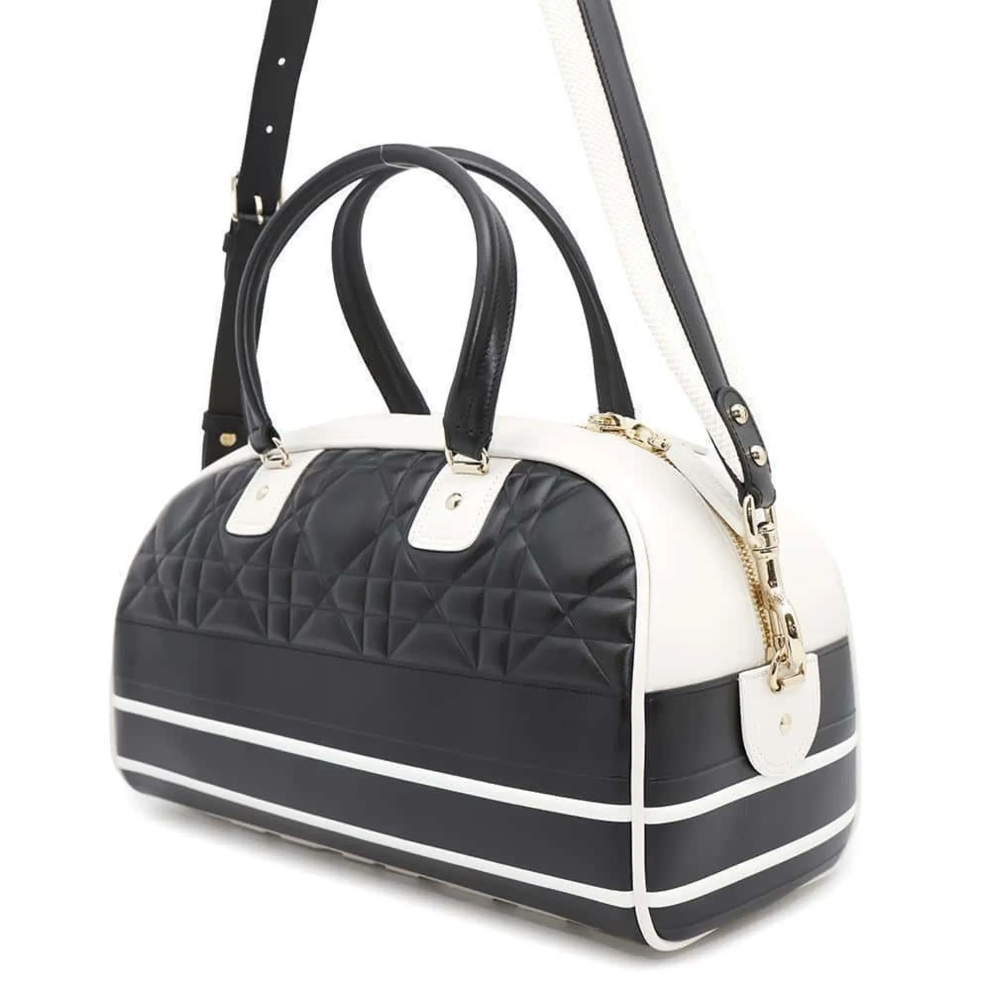 Christian Dior  Leather Handbag Shoulder Bag (Pre-Owned)