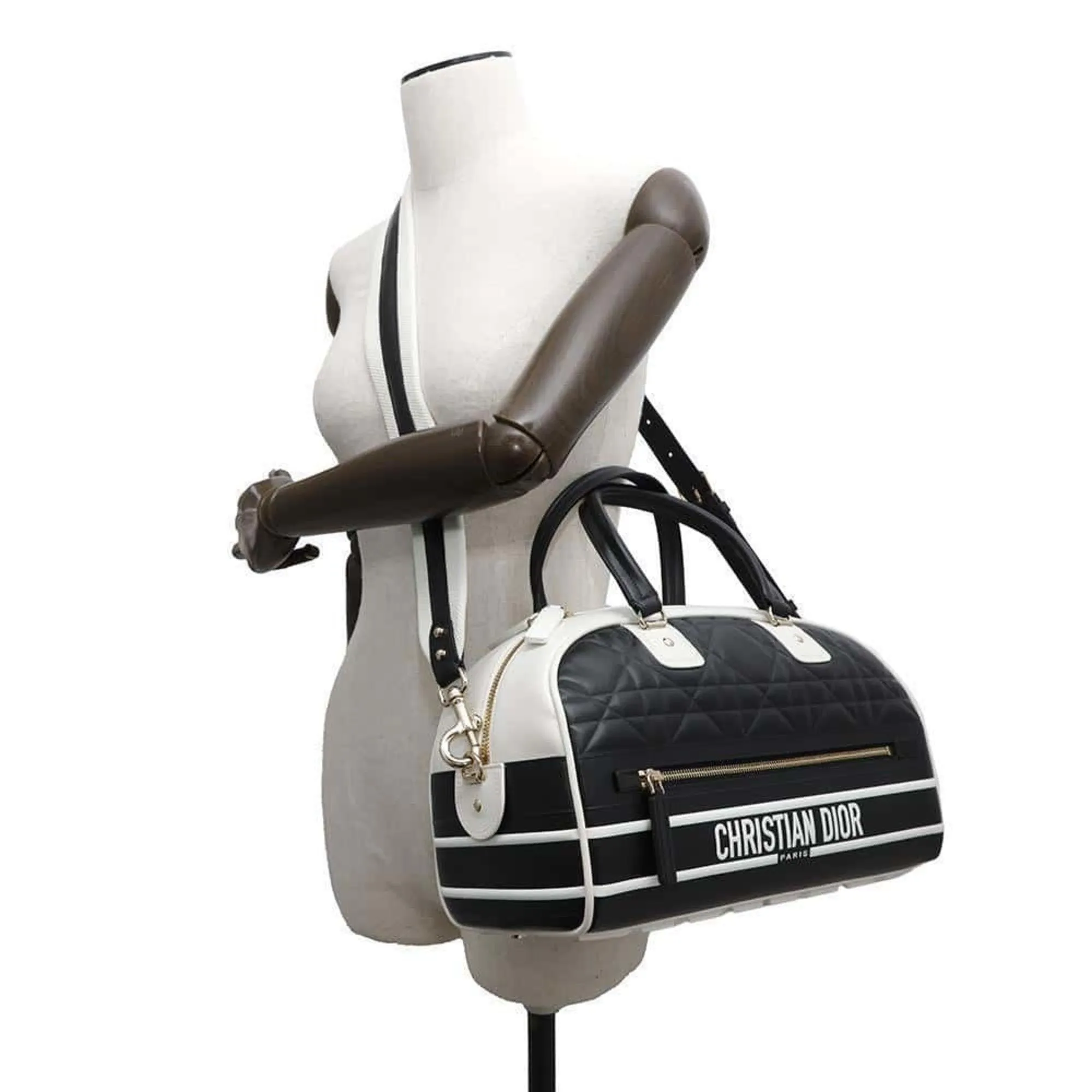Christian Dior  Leather Handbag Shoulder Bag (Pre-Owned)