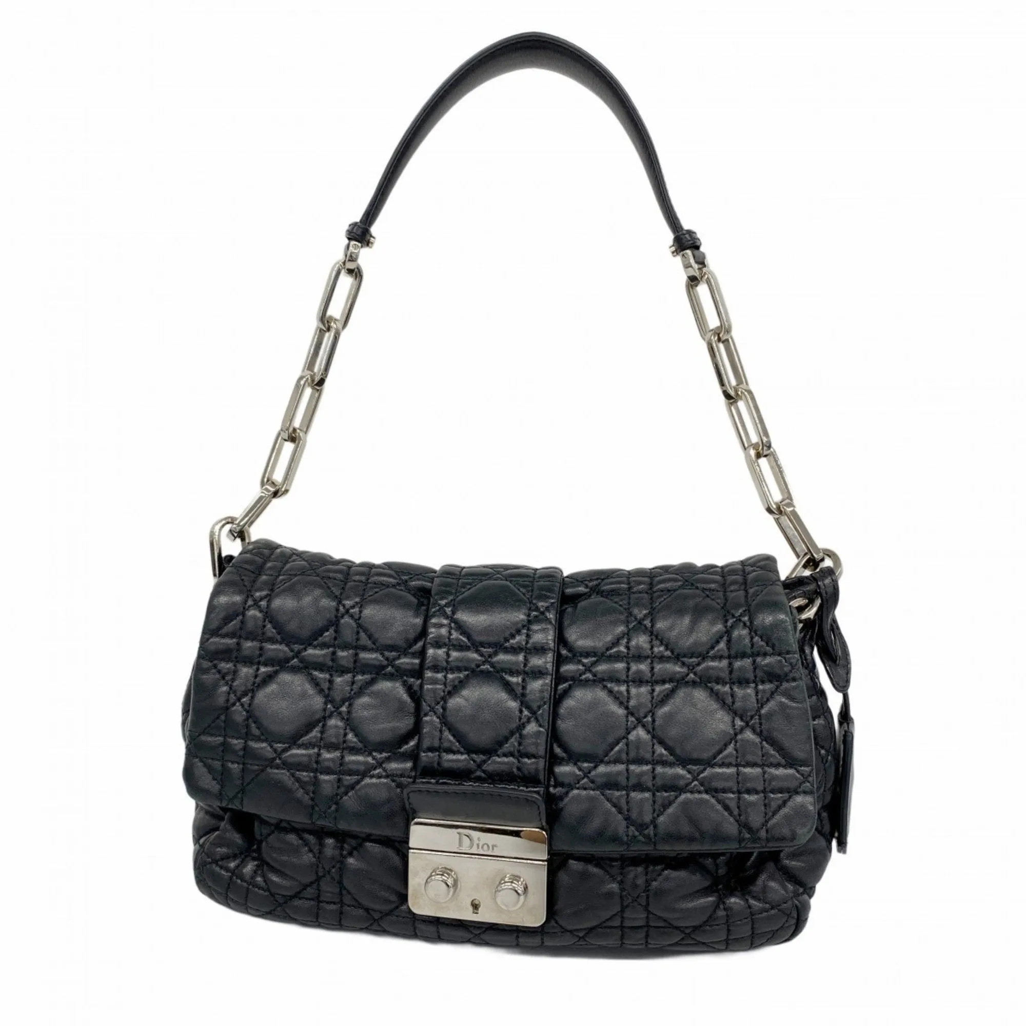 Christian Dior Leather Shoulder Bag (Pre-Owned)