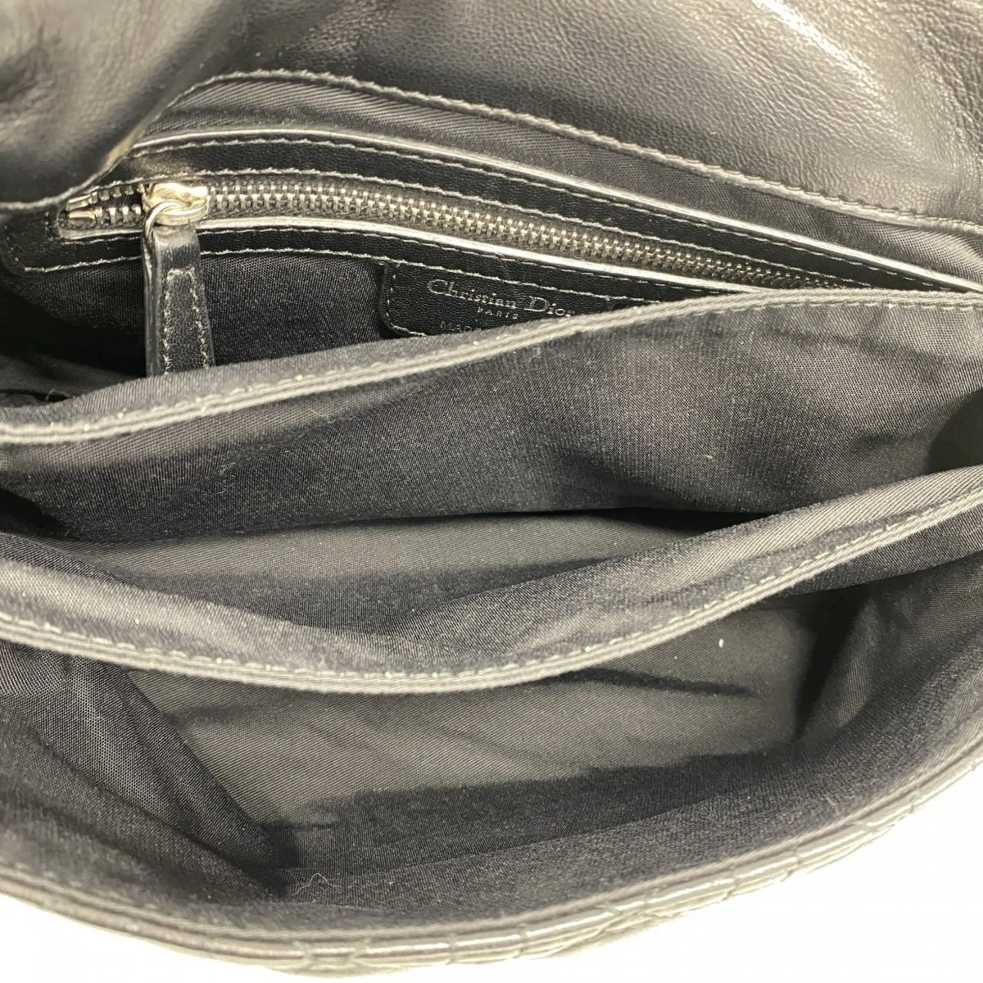 Christian Dior Leather Shoulder Bag (Pre-Owned)