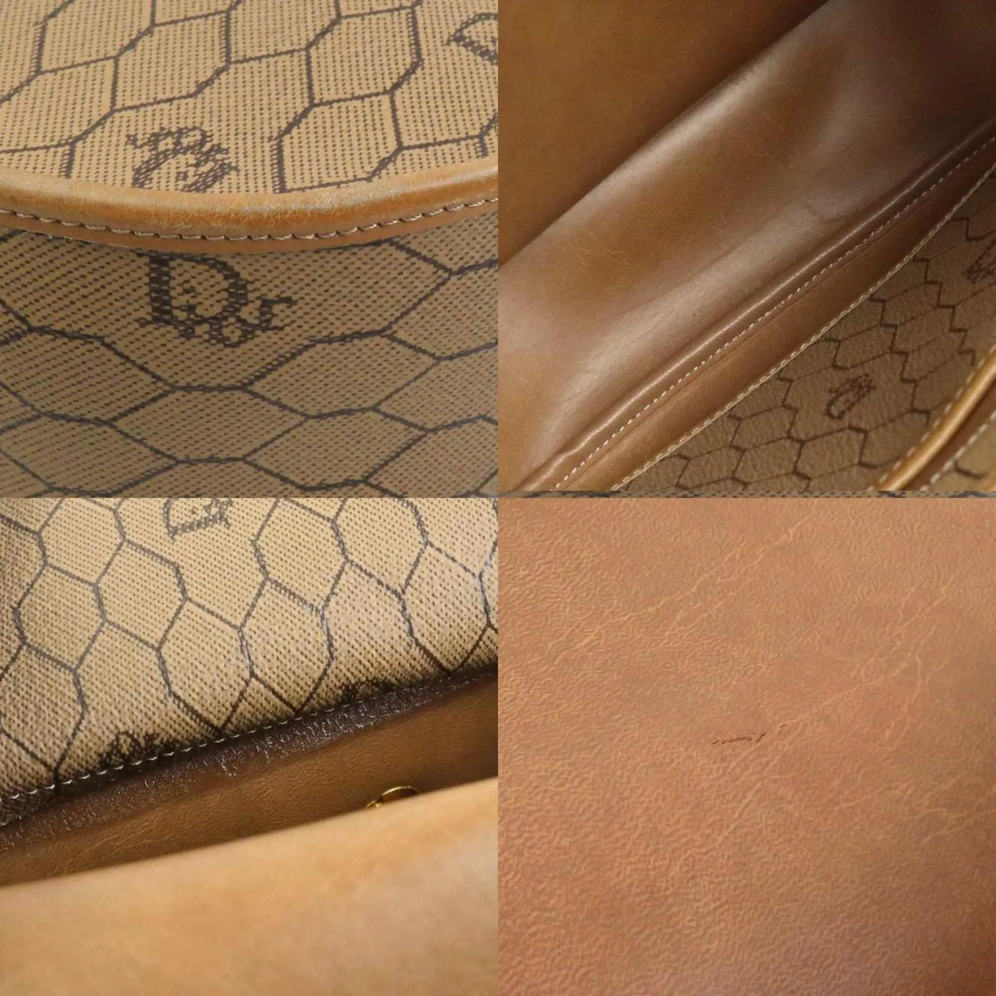 Christian Dior Leather Shoulder Bag (Pre-Owned)