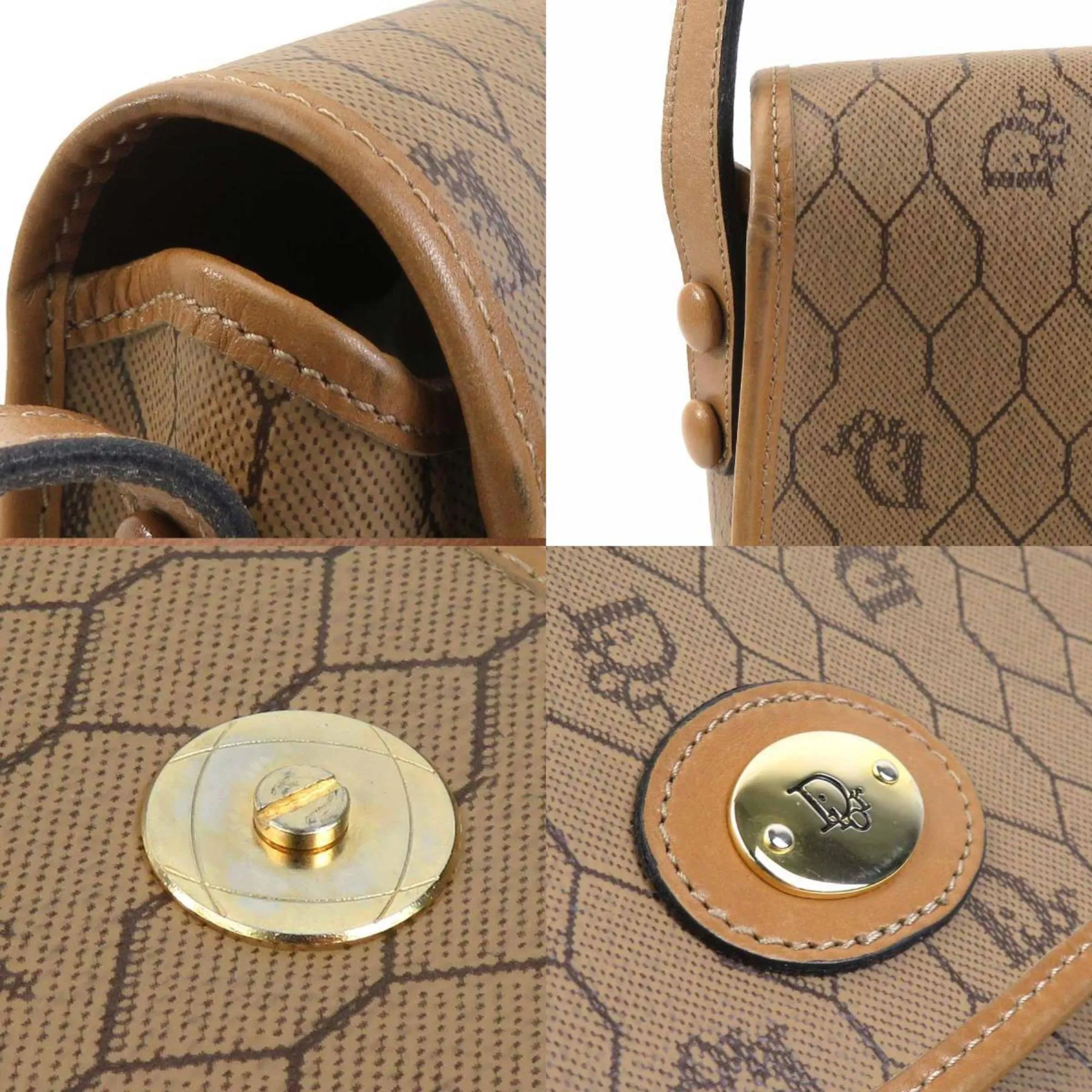Christian Dior Leather Shoulder Bag (Pre-Owned)