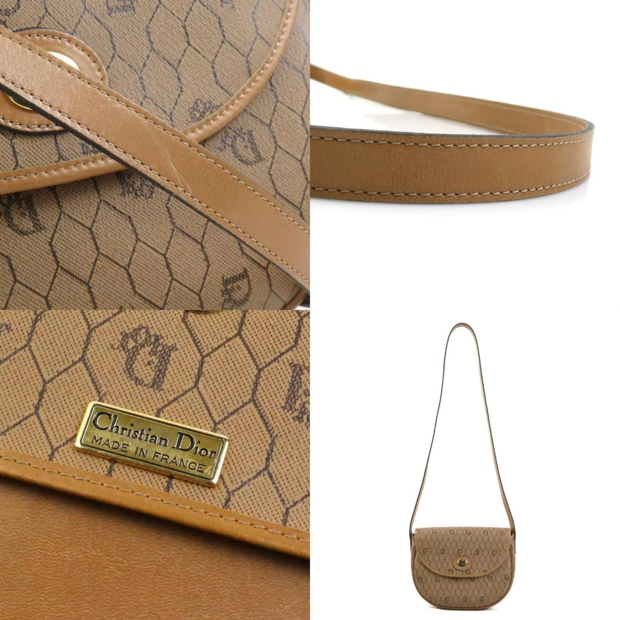 Christian Dior Leather Shoulder Bag (Pre-Owned)