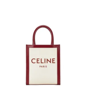 Cline Cabas Vertical Canvas Handbag (Pre-Owned)