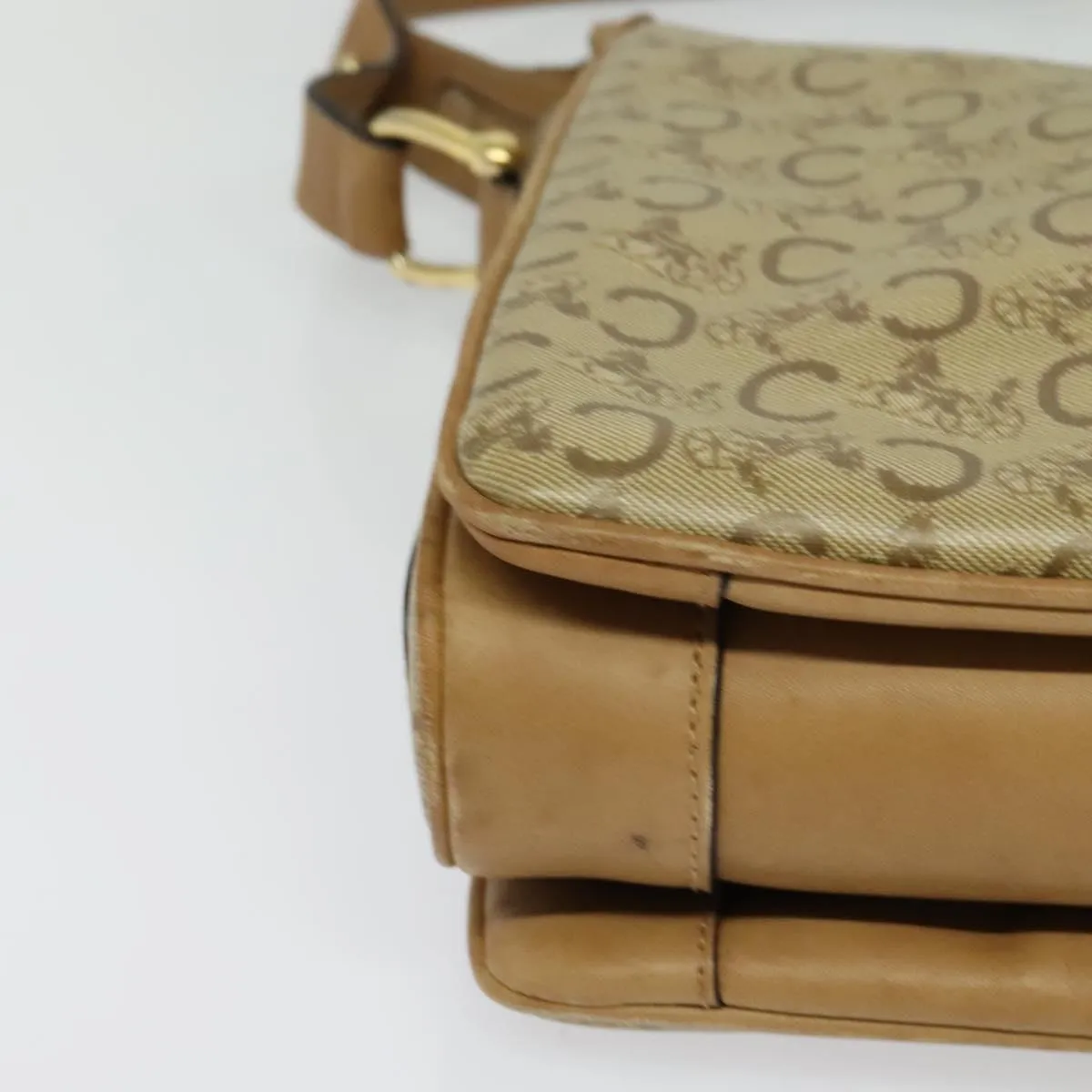 Cline Canvas Shoulder Bag (Pre-Owned)