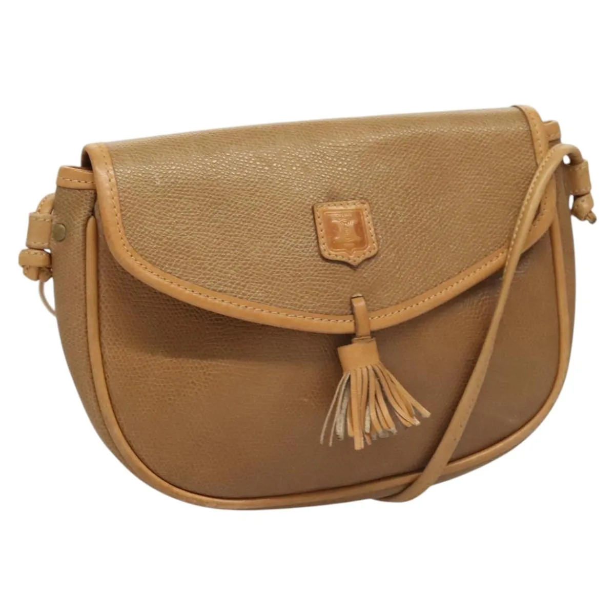 Cline Leather Shoulder Bag (Pre-Owned)