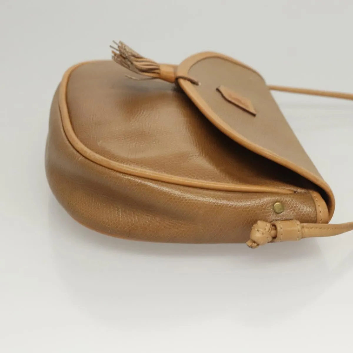 Cline Leather Shoulder Bag (Pre-Owned)
