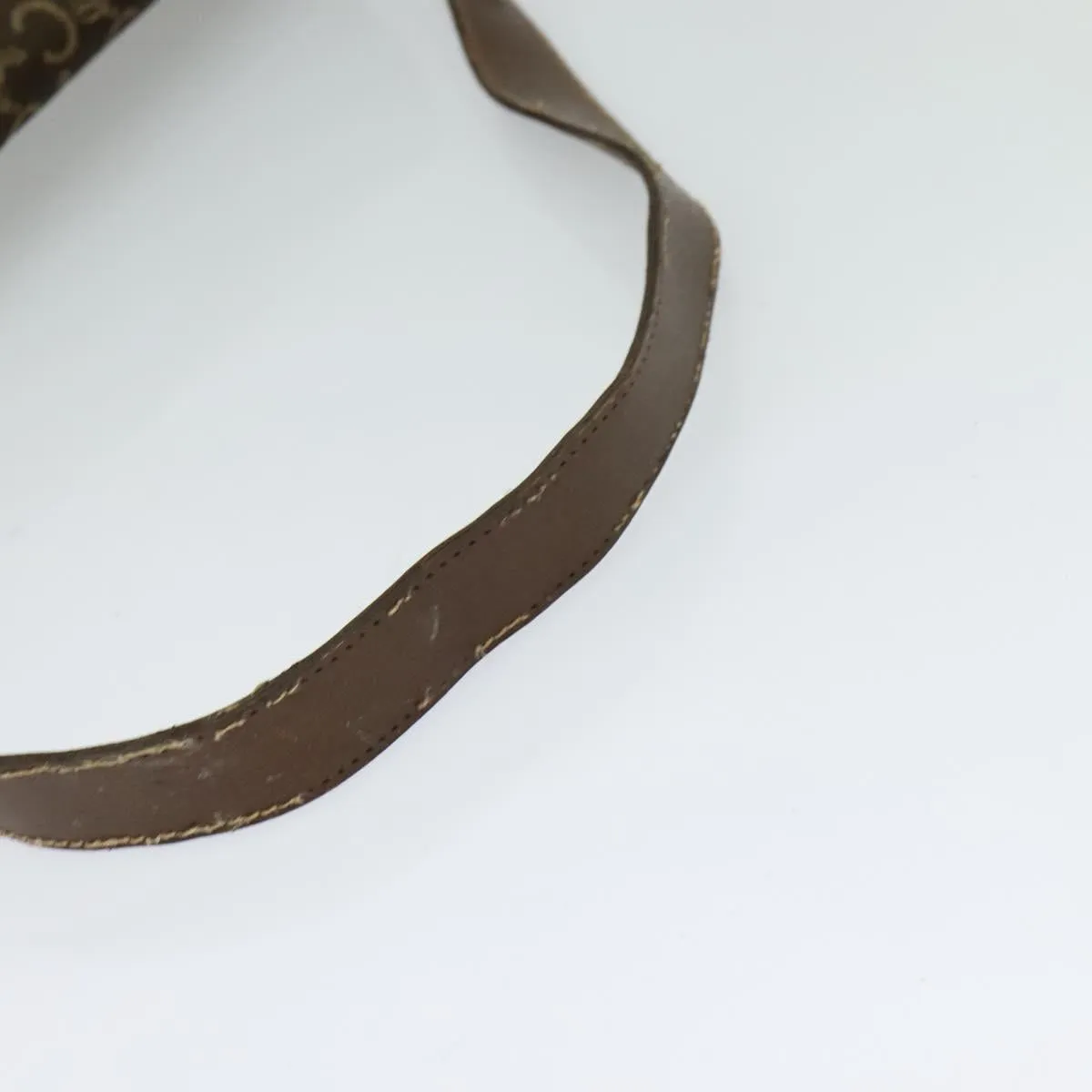 Cline Macadam Canvas Shoulder Bag (Pre-Owned)