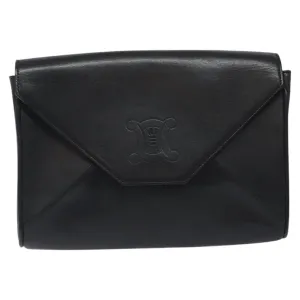 Cline Triomphe Leather Shoulder Bag (Pre-Owned)