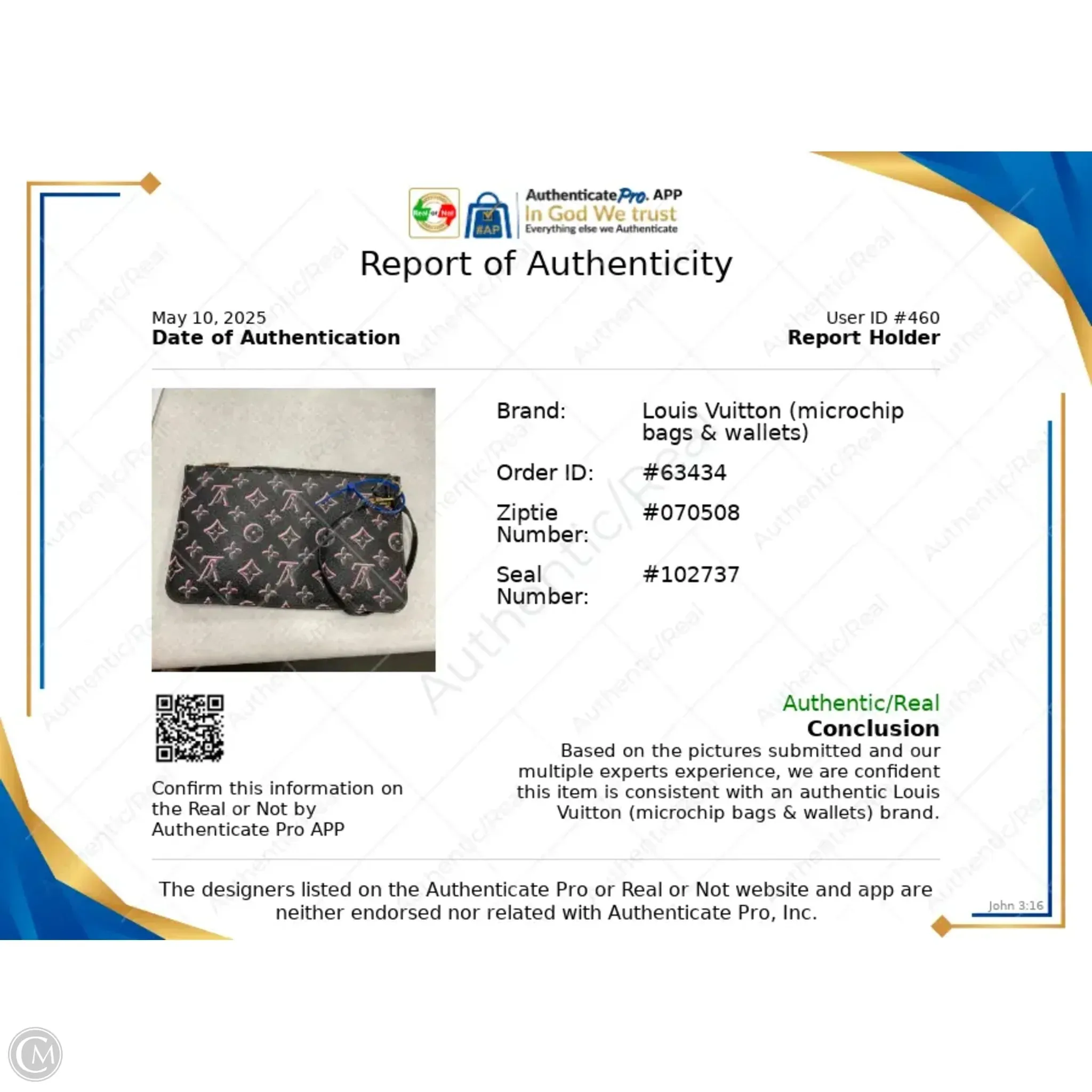 Clutch Luxury Designer By Louis Vuitton, Size: Medium