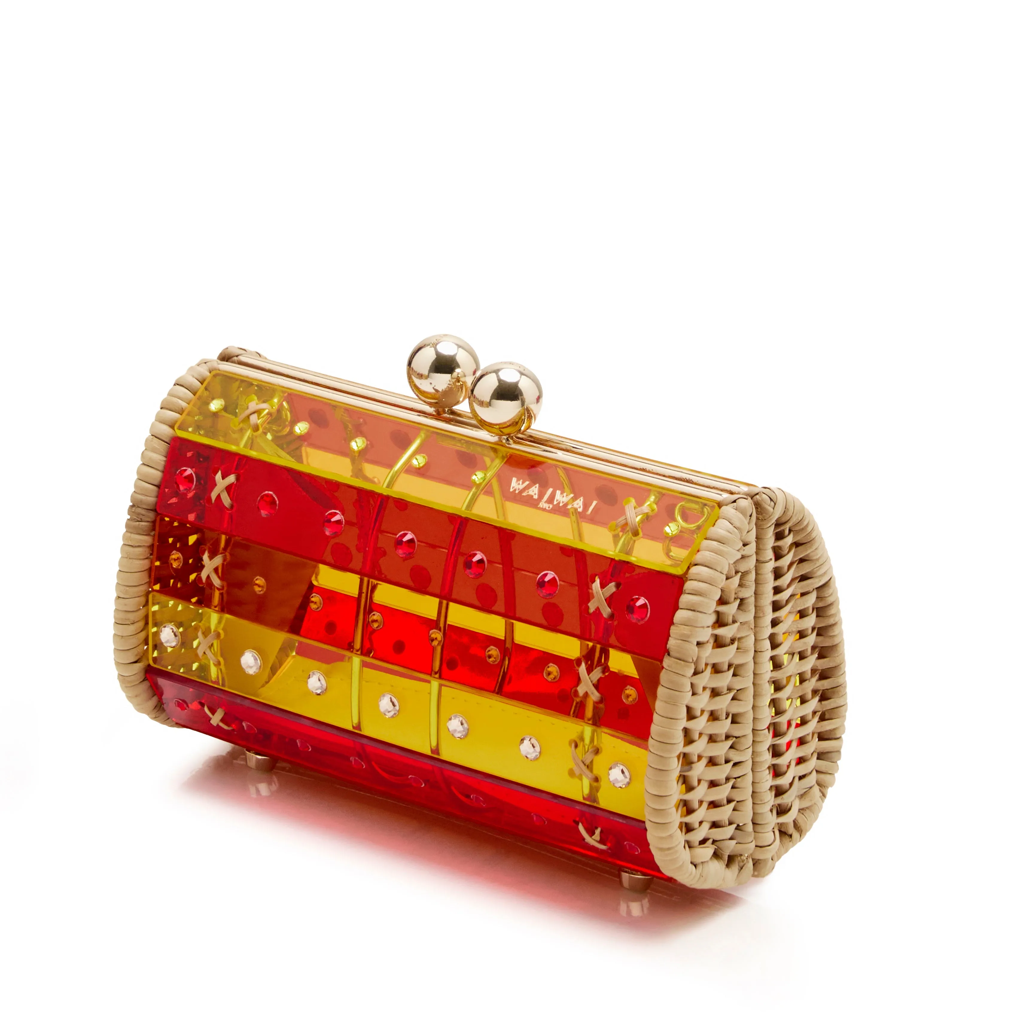 Clutch Strass Gold Spritz