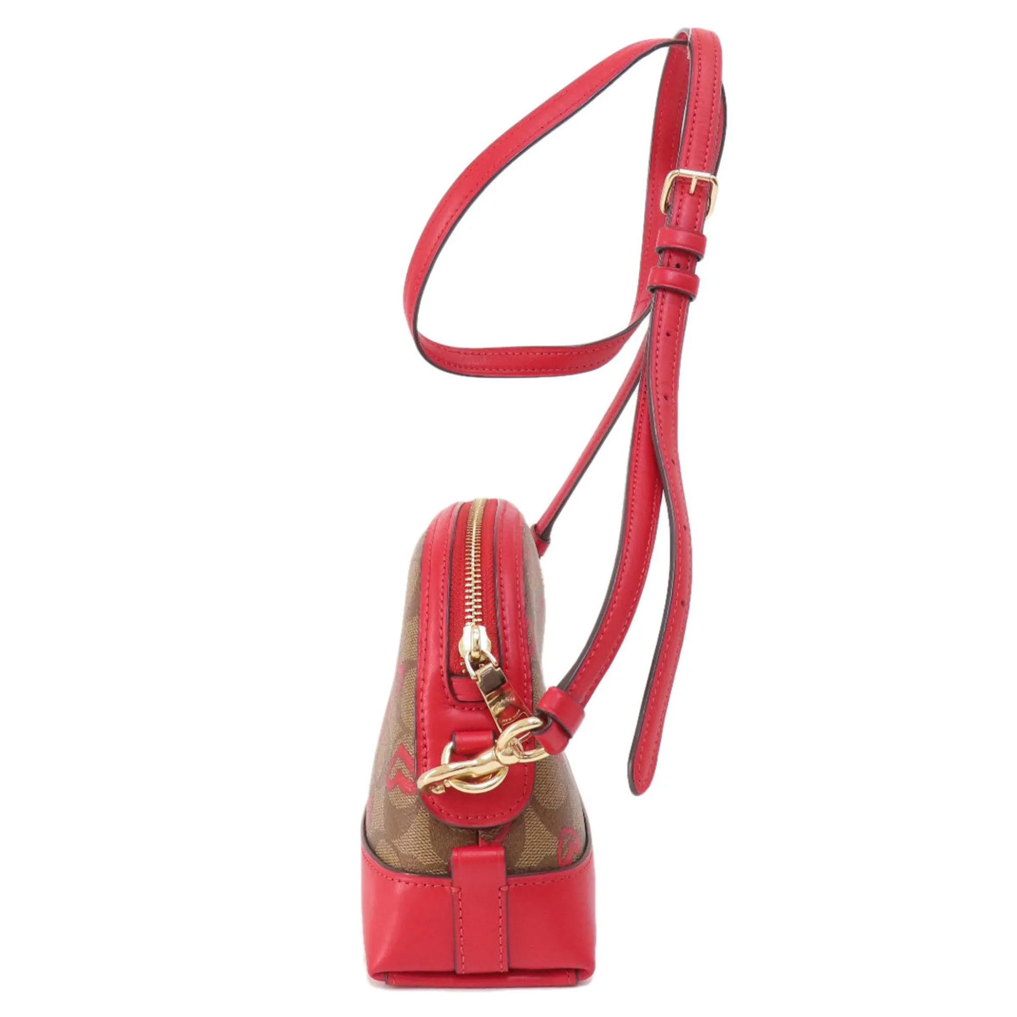 Coach   Color Pvc Leather Shoulder Bag (Pre-Owned)