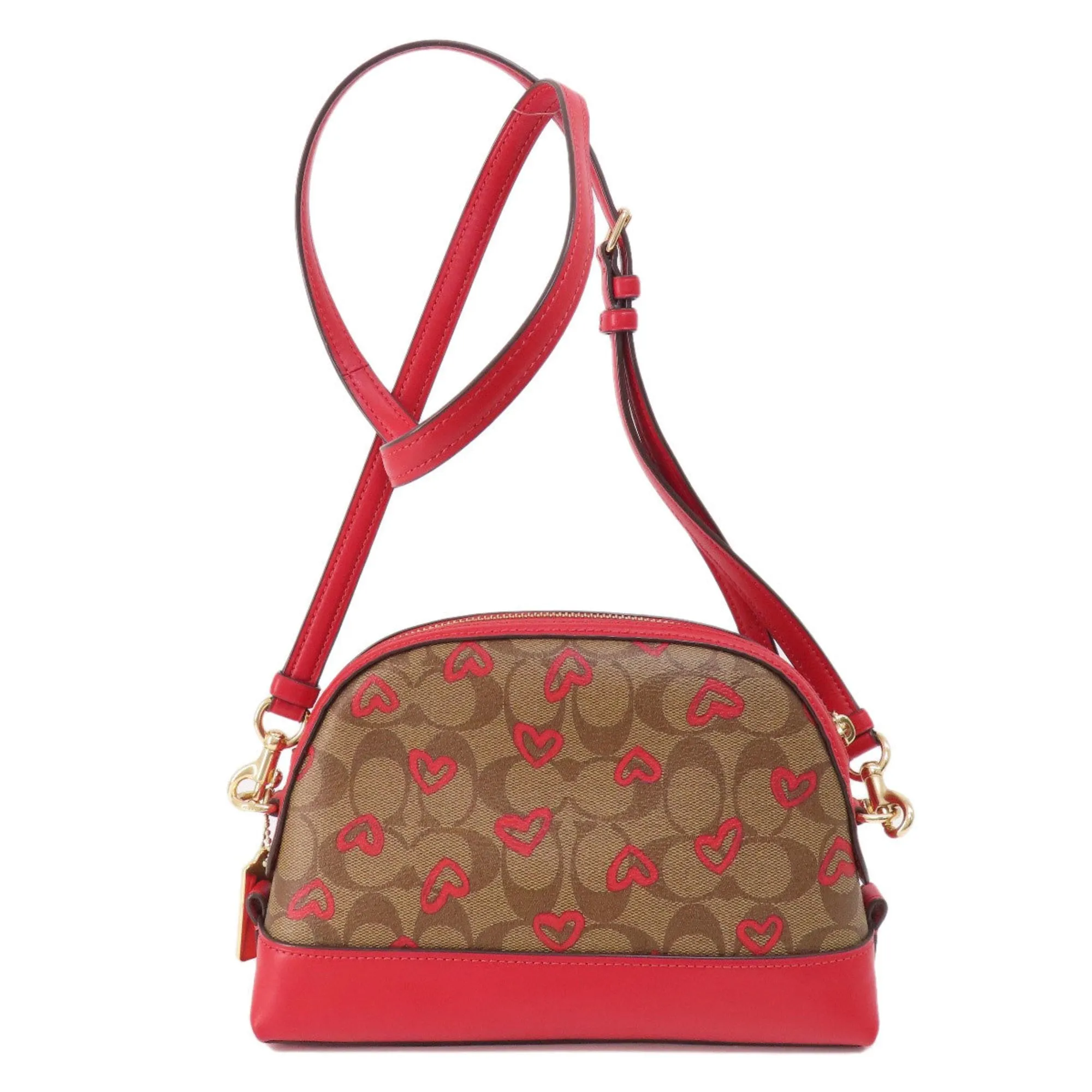 Coach   Color Pvc Leather Shoulder Bag (Pre-Owned)