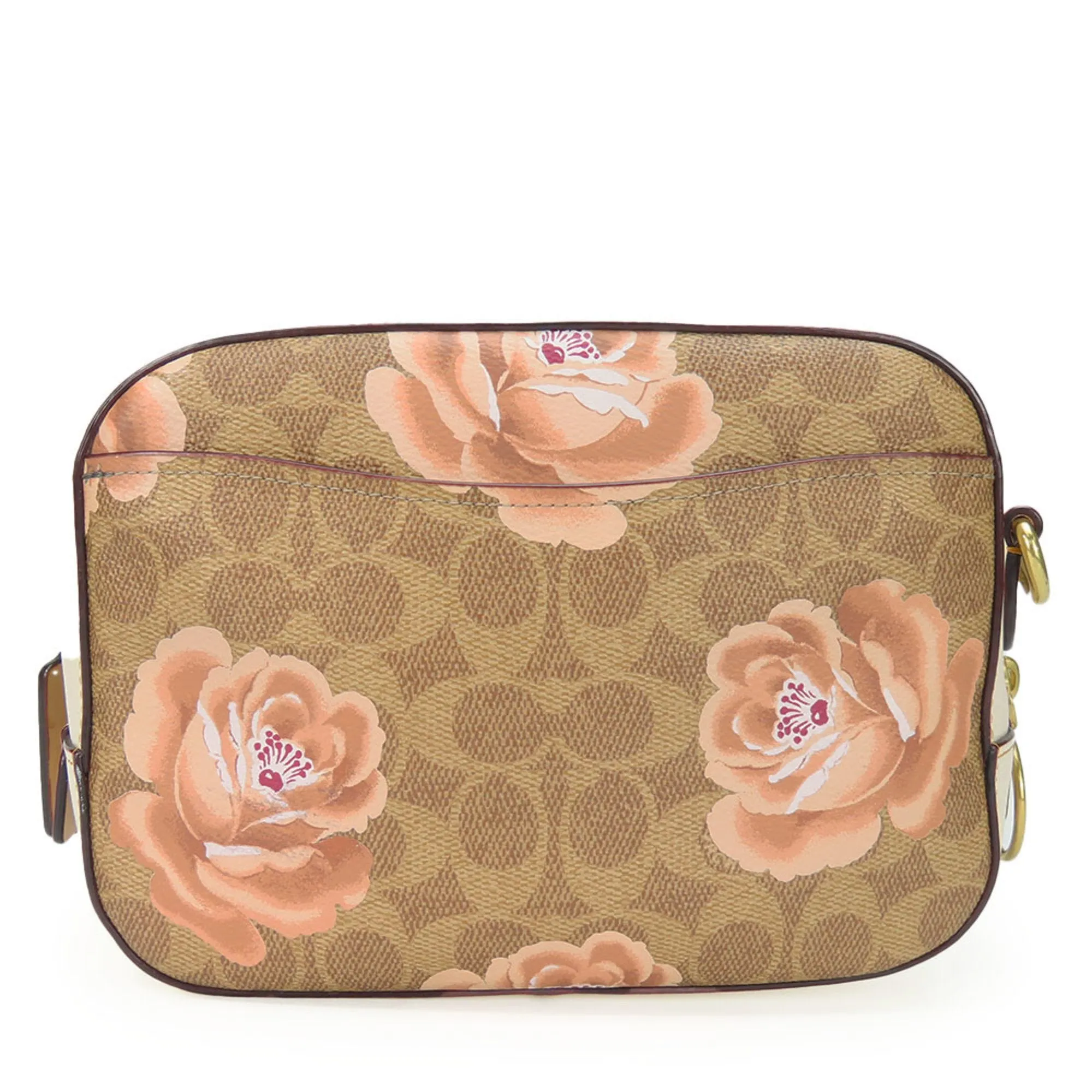 Coach ivory Leather Shoulder Bag (Pre-Owned)
